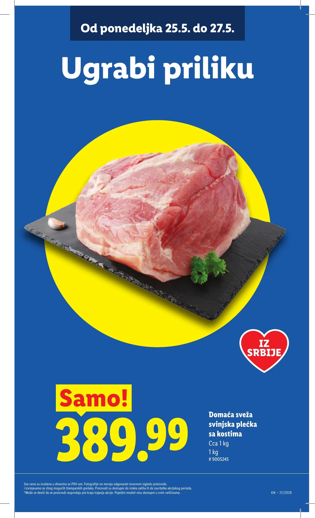 Lidl akciós újság Szerbia 05.21–05.27 – 11. oldal