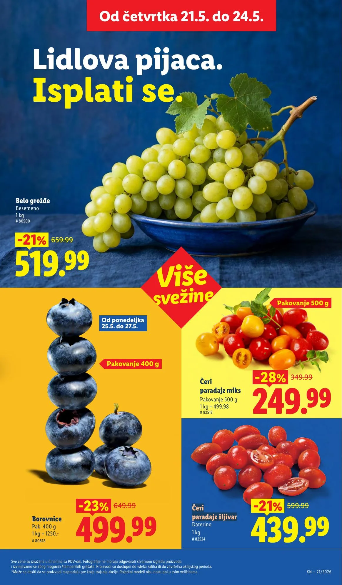 Lidl akciós újság Szerbia 05.21–05.27 – 15. oldal