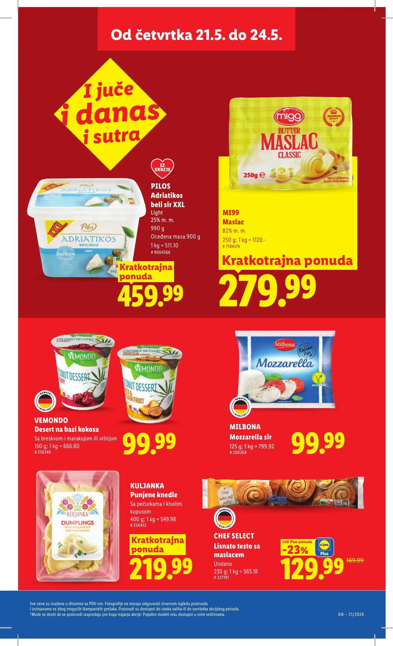 Lidl akciós újság Szerbia 05.21–05.27 – 23. oldal