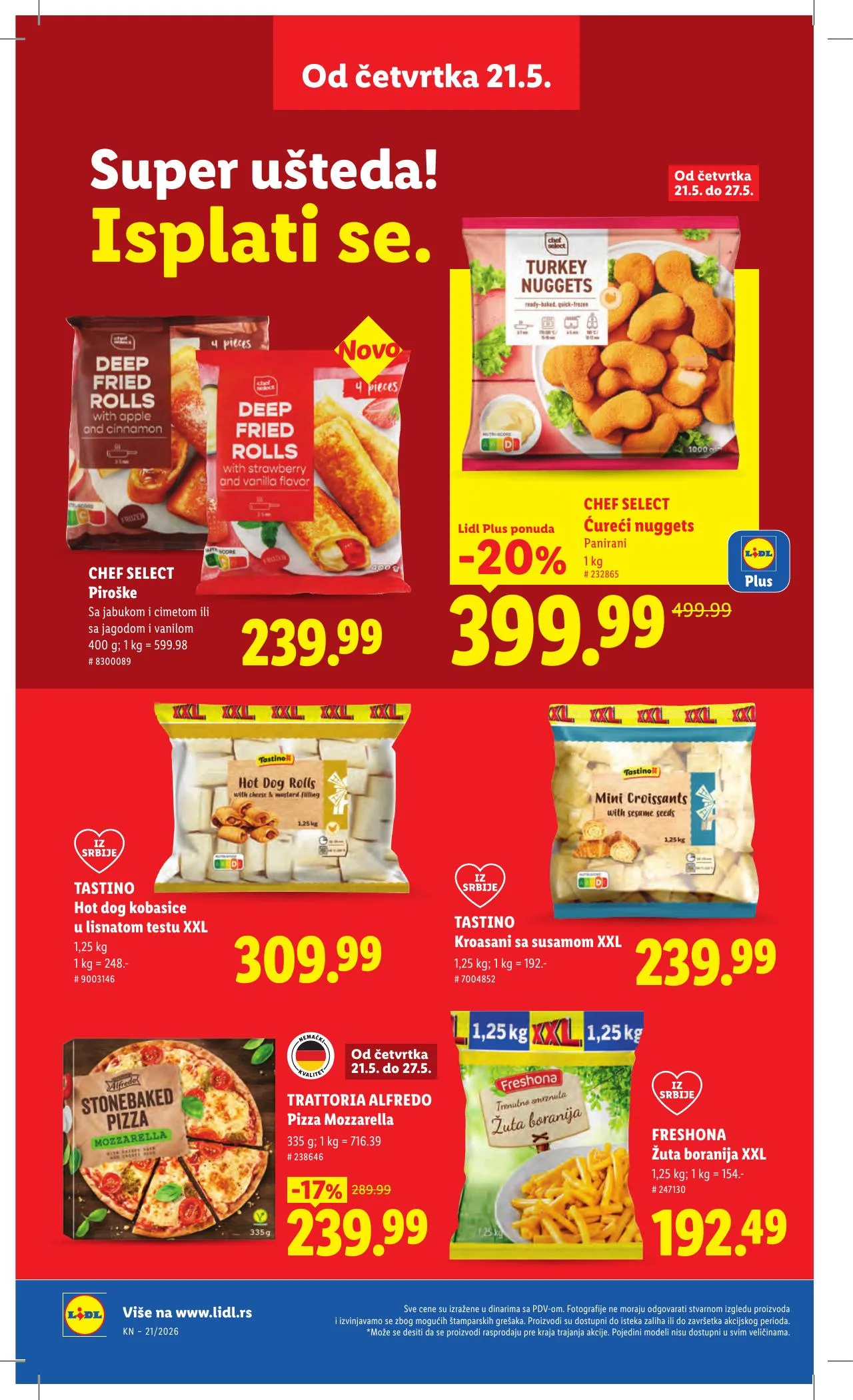 Lidl akciós újság Szerbia 05.21–05.27 – 24. oldal
