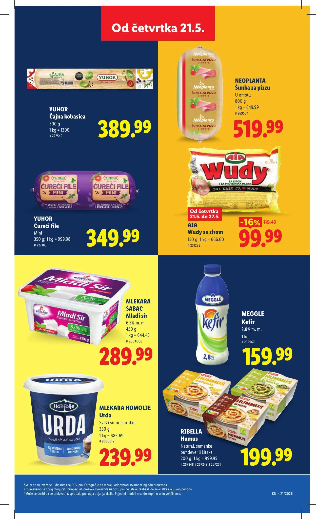 Lidl akciós újság Szerbia 05.21–05.27 – 31. oldal