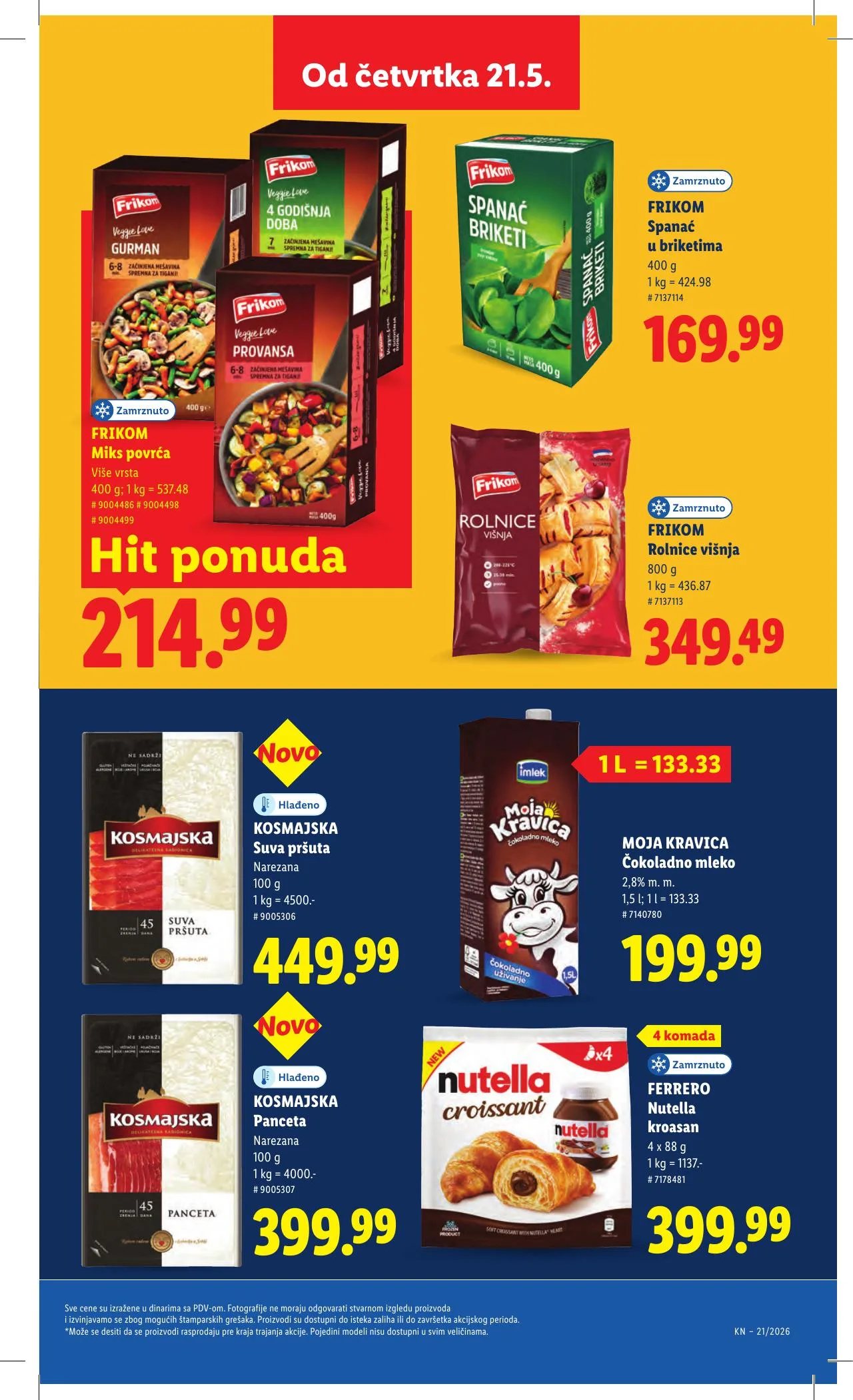 Lidl akciós újság Szerbia 05.21–05.27 – 33. oldal