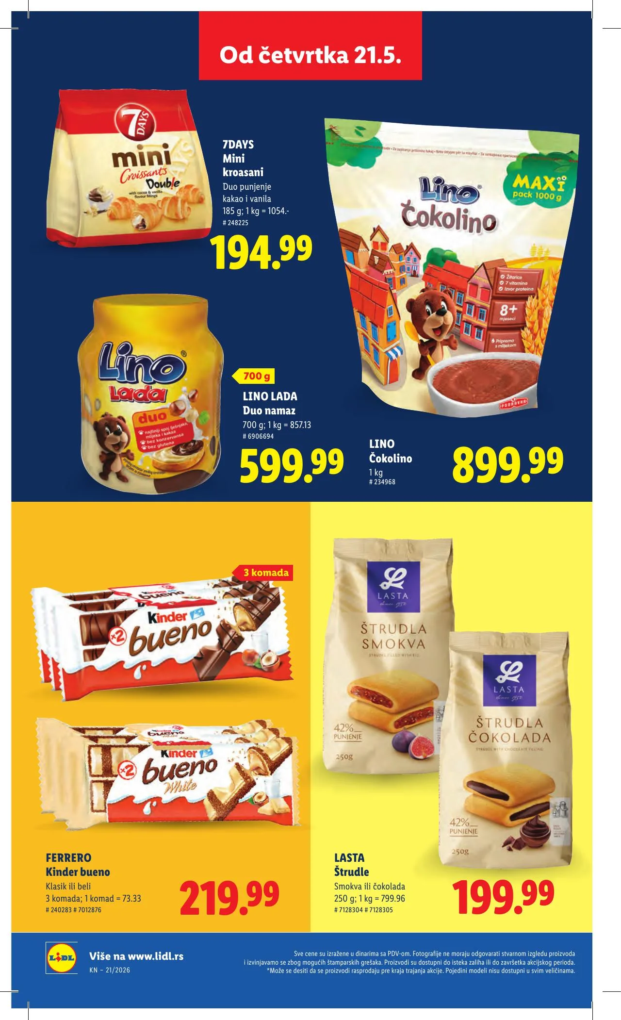 Lidl akciós újság Szerbia 05.21–05.27 – 34. oldal