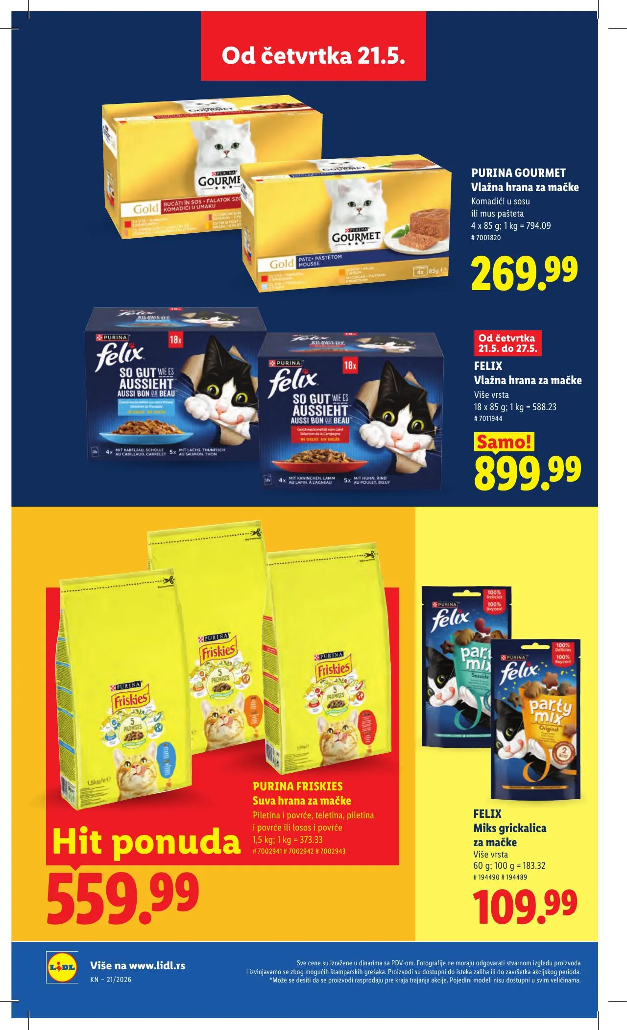 Lidl akciós újság Szerbia 05.21–05.27 – 40. oldal