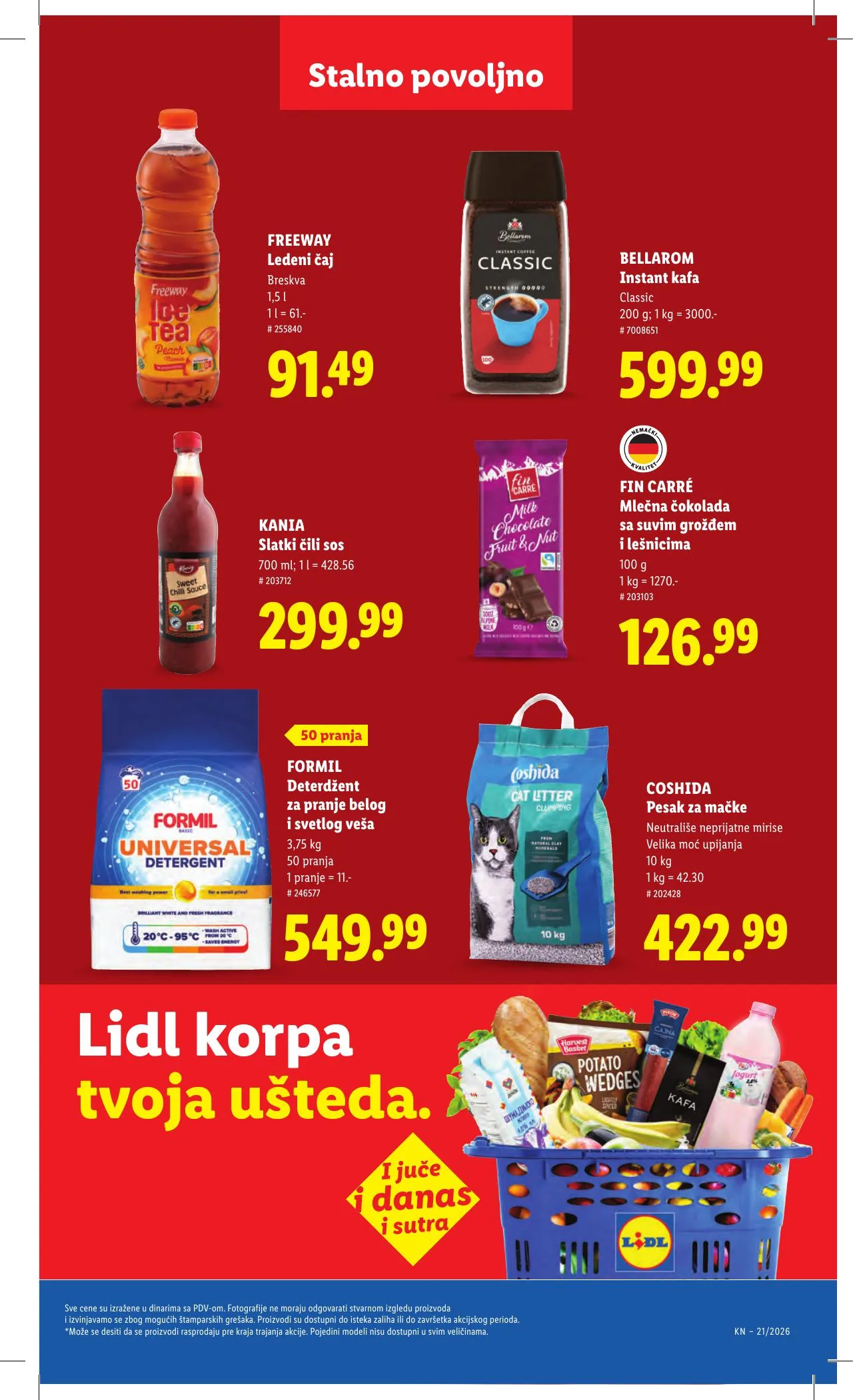 Lidl akciós újság Szerbia 05.21–05.27 – 43. oldal