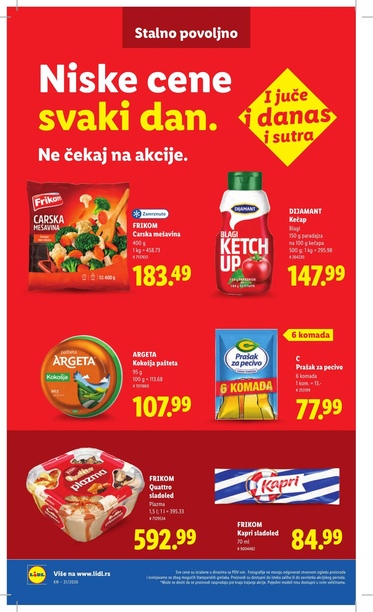 Lidl akciós újság Szerbia 05.21–05.27 – 44. oldal