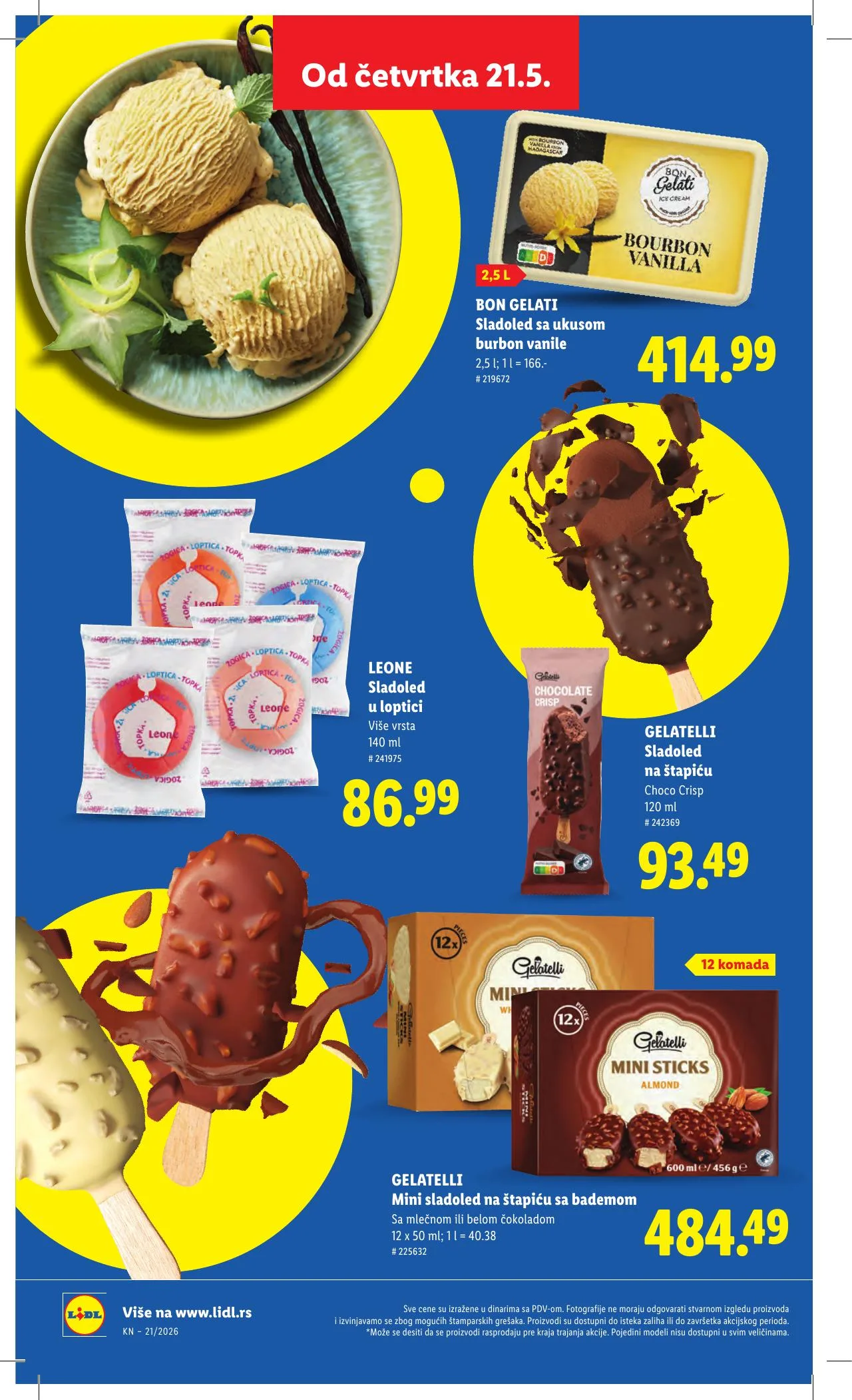 Lidl akciós újság Szerbia 05.21–05.27 – 50. oldal