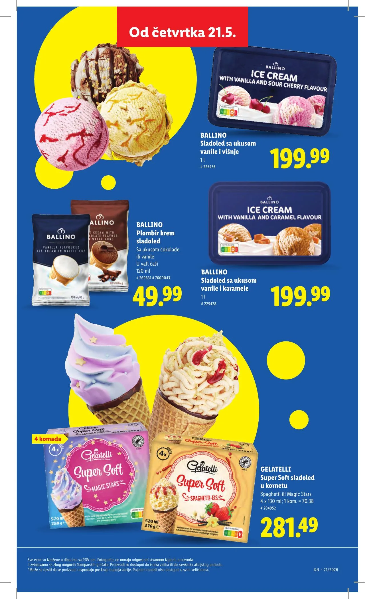 Lidl akciós újság Szerbia 05.21–05.27 – 51. oldal