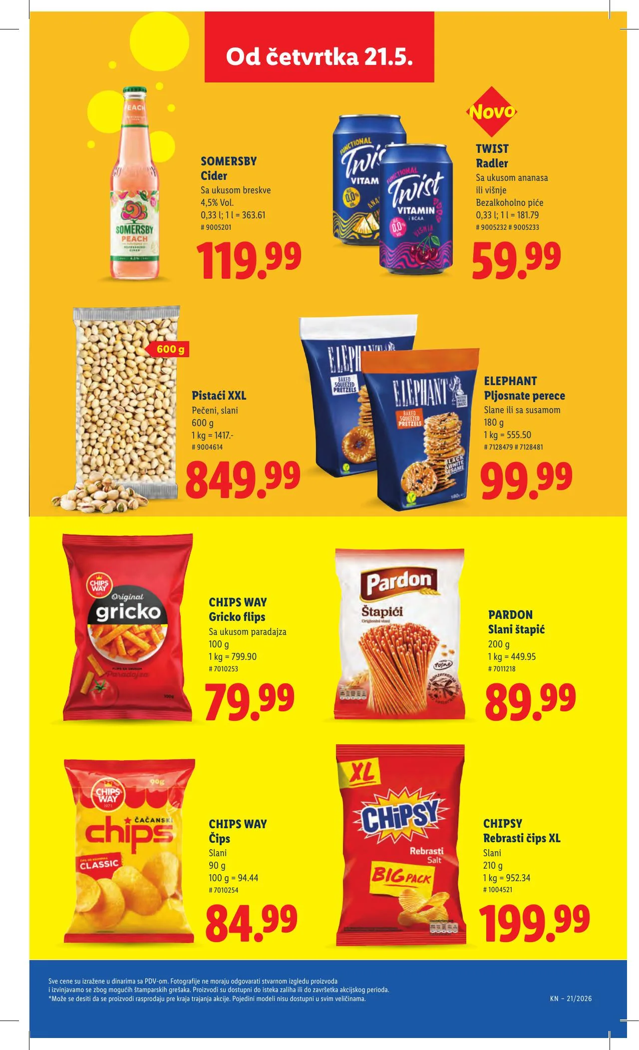 Lidl akciós újság Szerbia 05.21–05.27 – 53. oldal