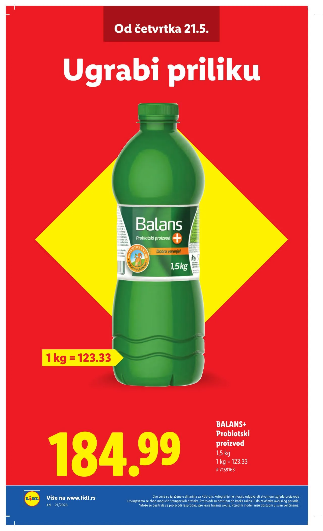Lidl akciós újság Szerbia 05.21–05.27 – 6. oldal