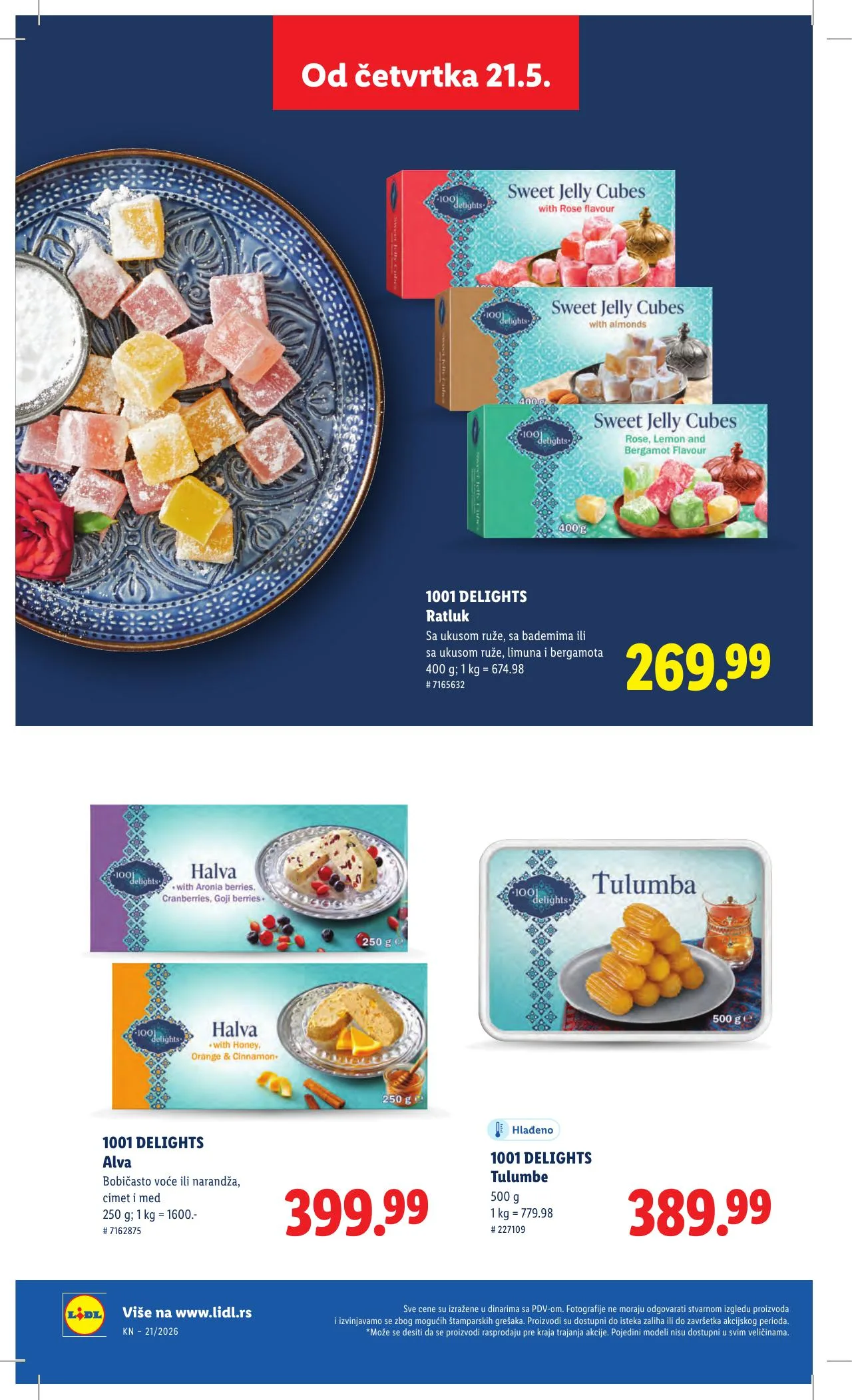 Lidl akciós újság Szerbia 05.21–05.27 – 62. oldal