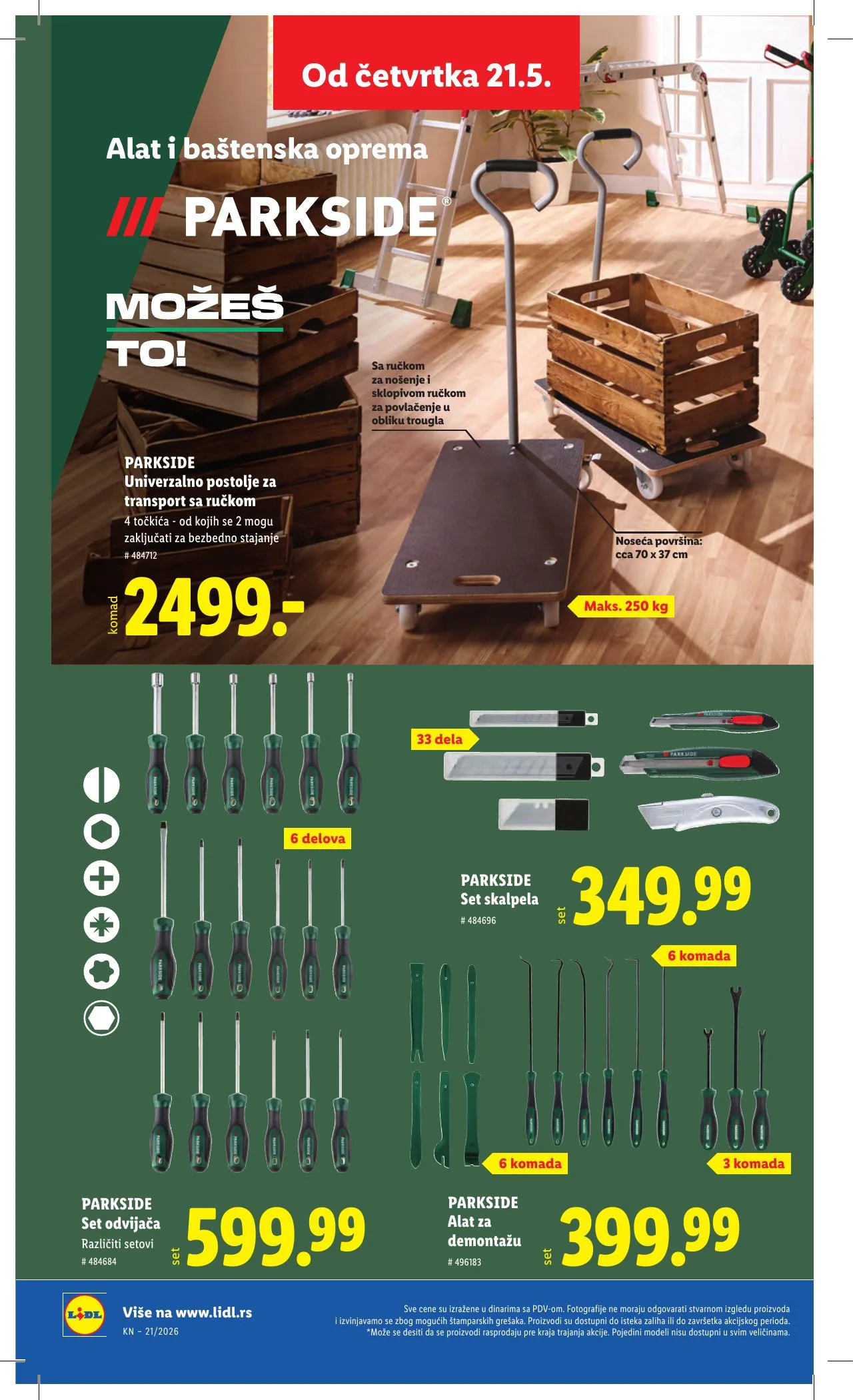 Lidl akciós újság Szerbia 05.21–05.27 – 76. oldal