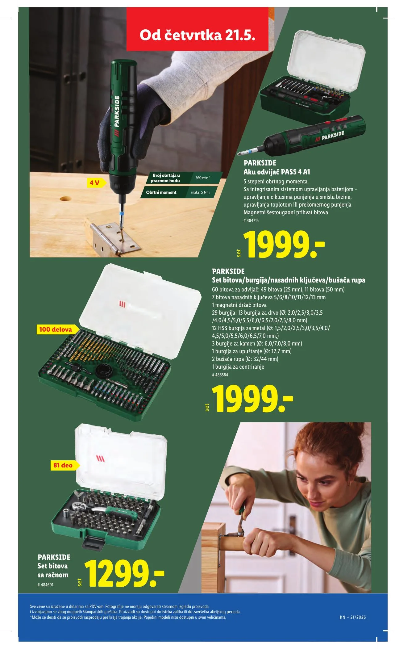 Lidl akciós újság Szerbia 05.21–05.27 – 77. oldal