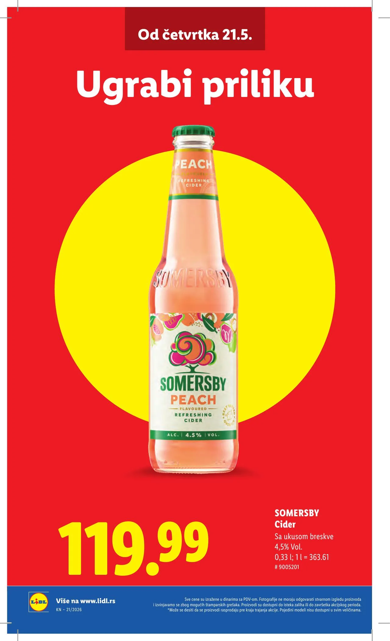 Lidl akciós újság Szerbia 05.21–05.27 – 8. oldal