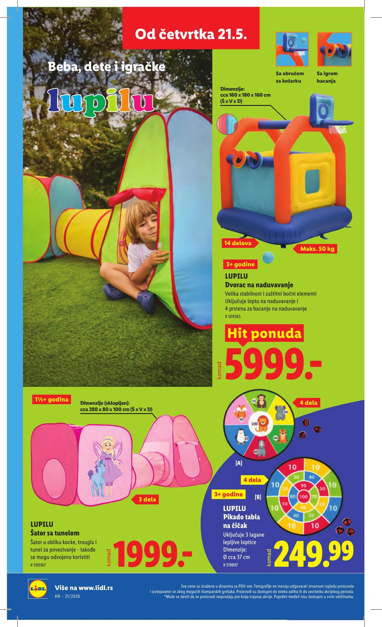 Lidl akciós újság Szerbia 05.21–05.27 – 80. oldal