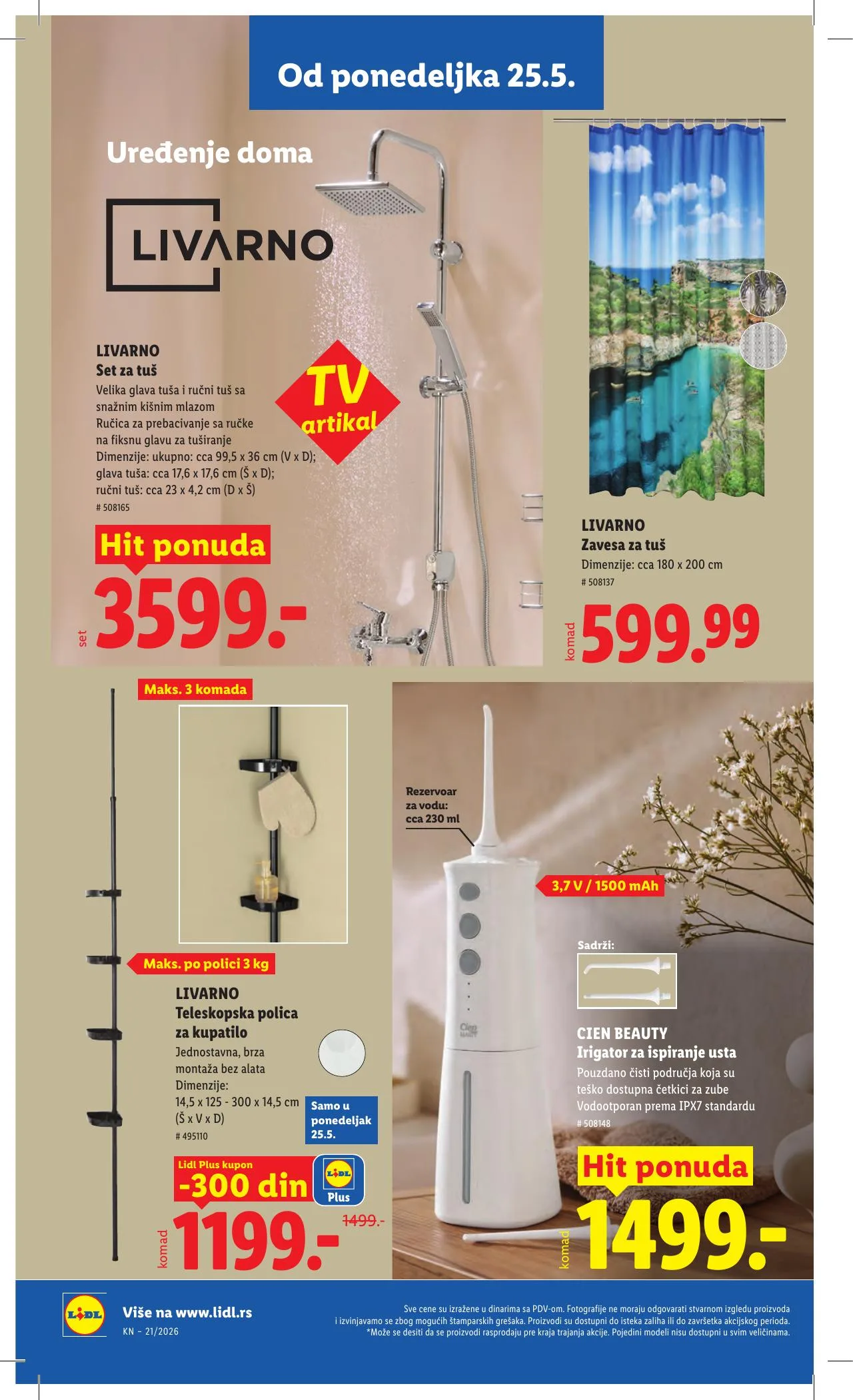 Lidl akciós újság Szerbia 05.21–05.27 – 86. oldal