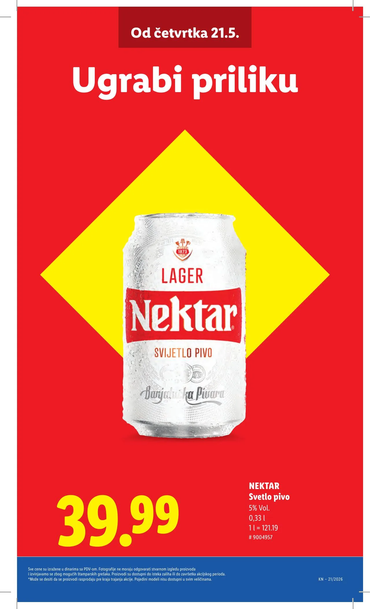 Lidl akciós újság Szerbia 05.21–05.27 – 9. oldal