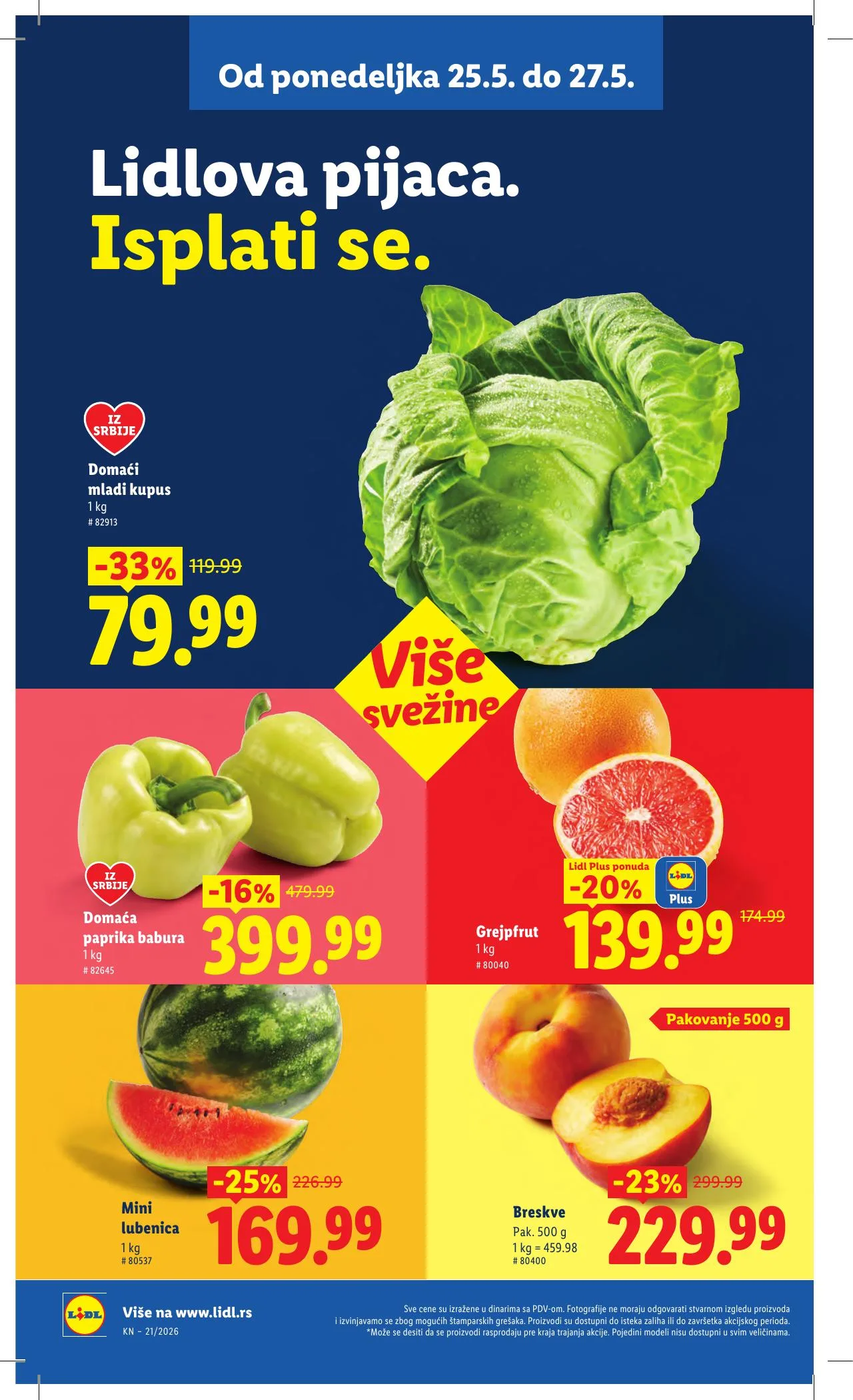 Lidl akciós újság Szerbia 05.21–05.27 – 94. oldal