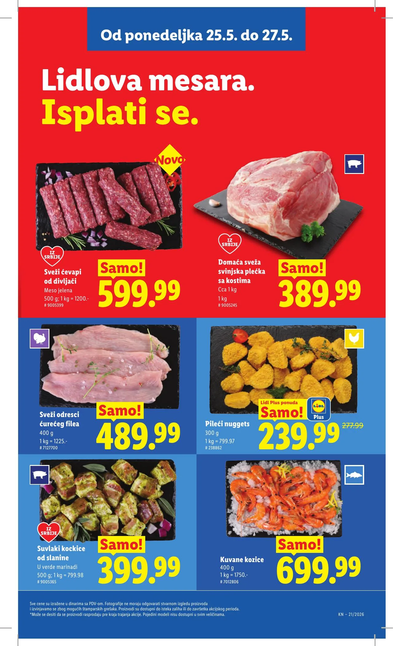 Lidl akciós újság Szerbia 05.21–05.27 – 95. oldal