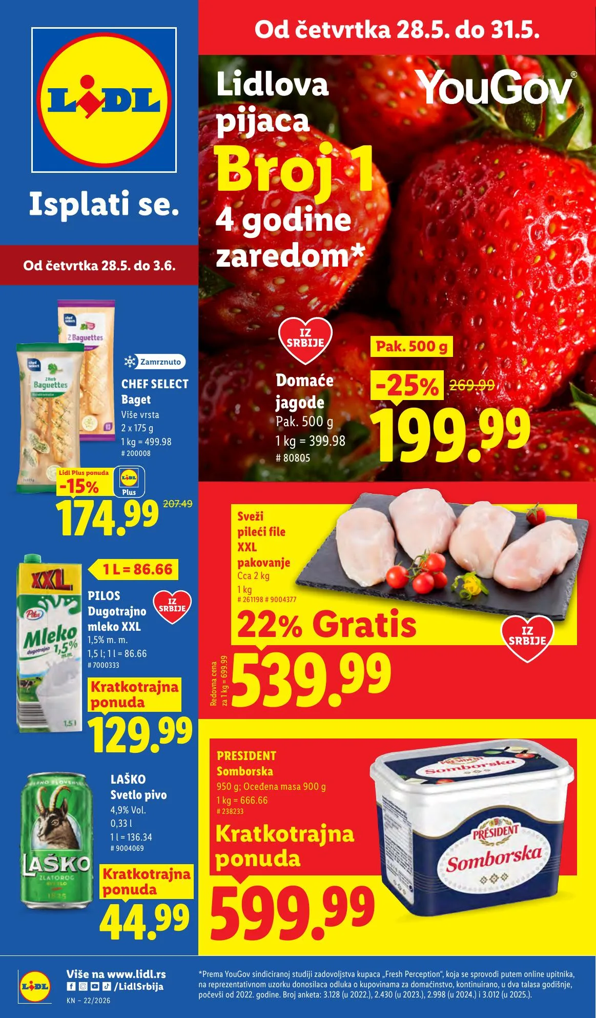 Lidl akciós újság Szerbia 05.28–06.03