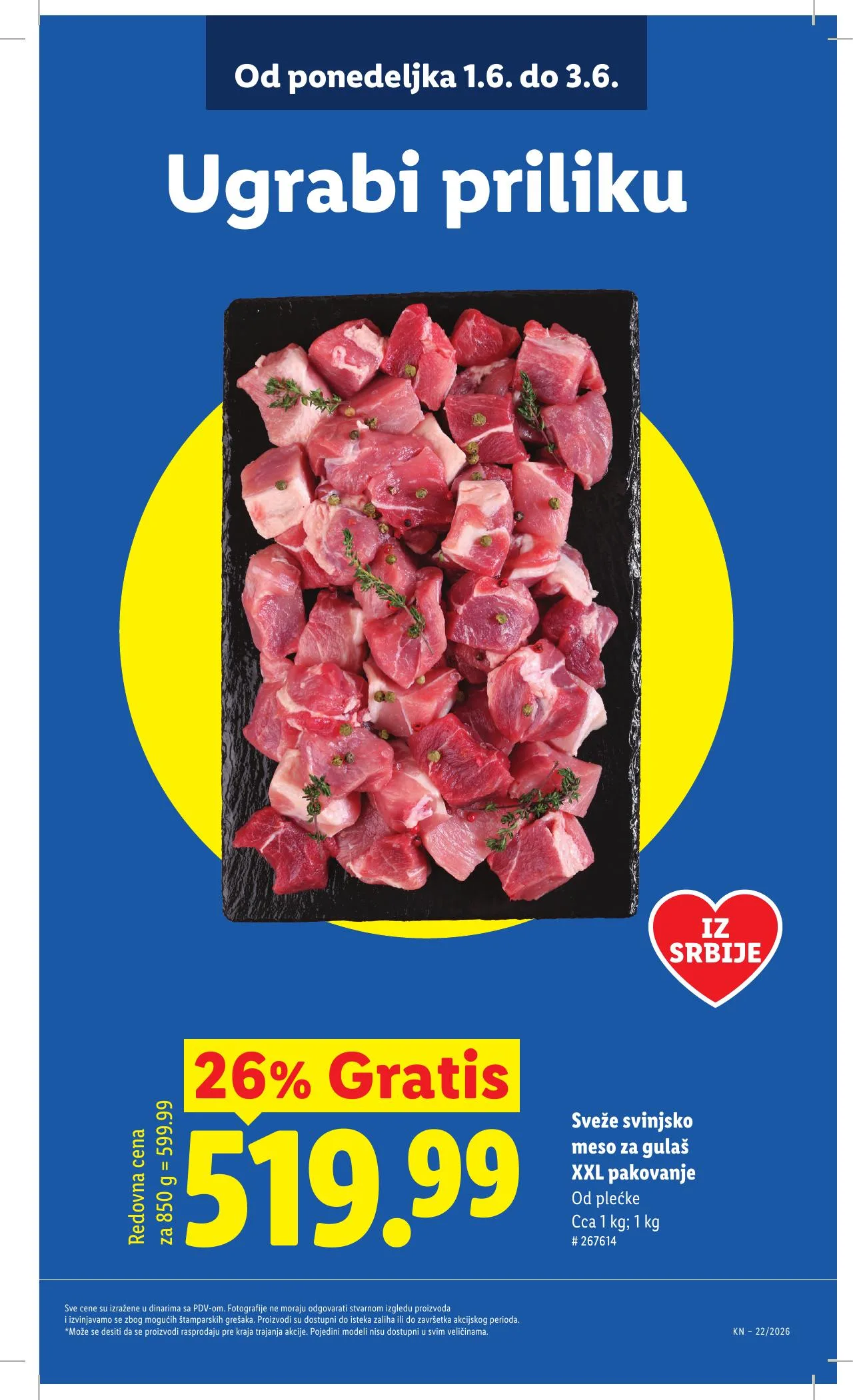 Lidl akciós újság Szerbia 05.28–06.03 – 11. oldal