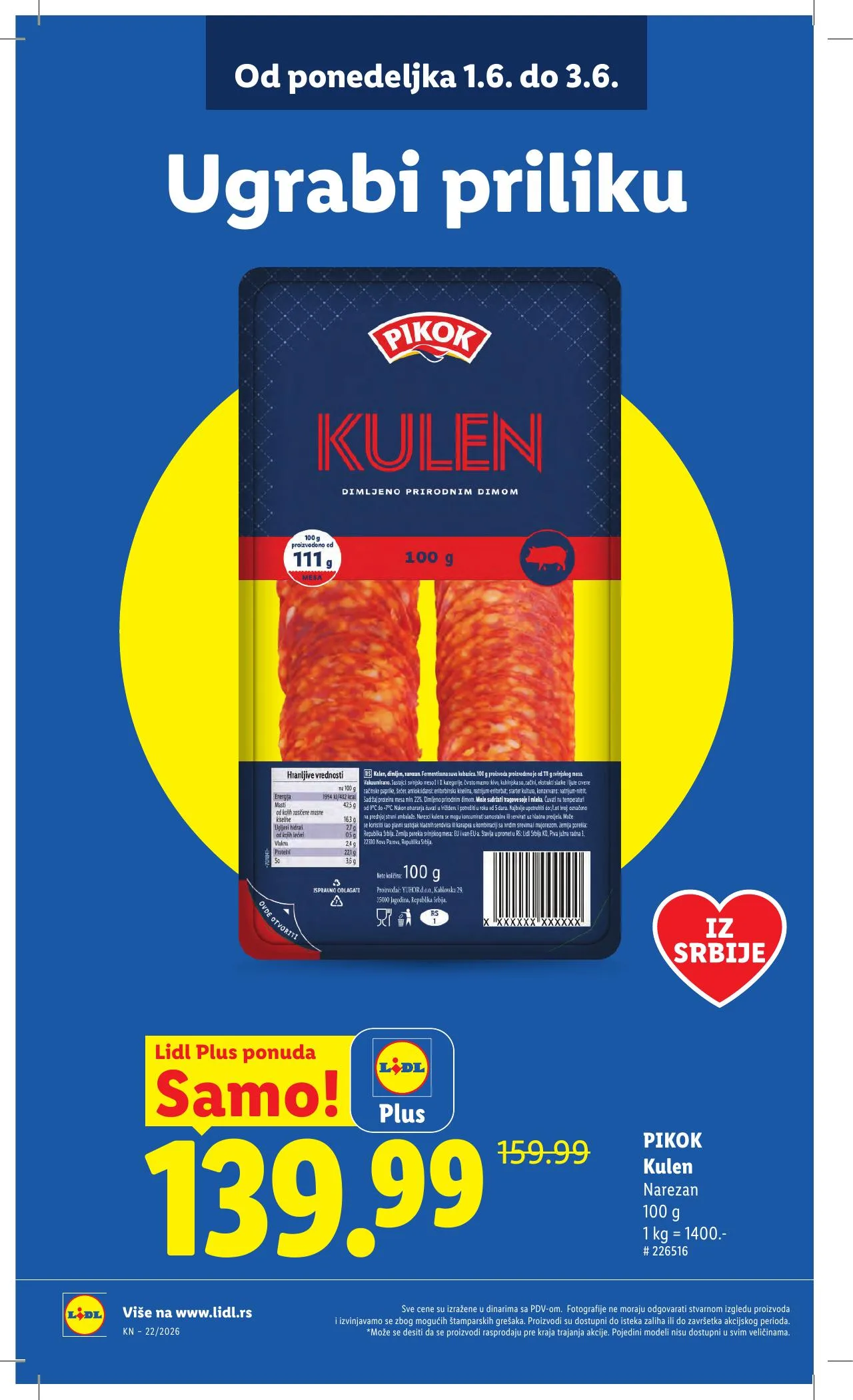 Lidl akciós újság Szerbia 05.28–06.03 – 12. oldal