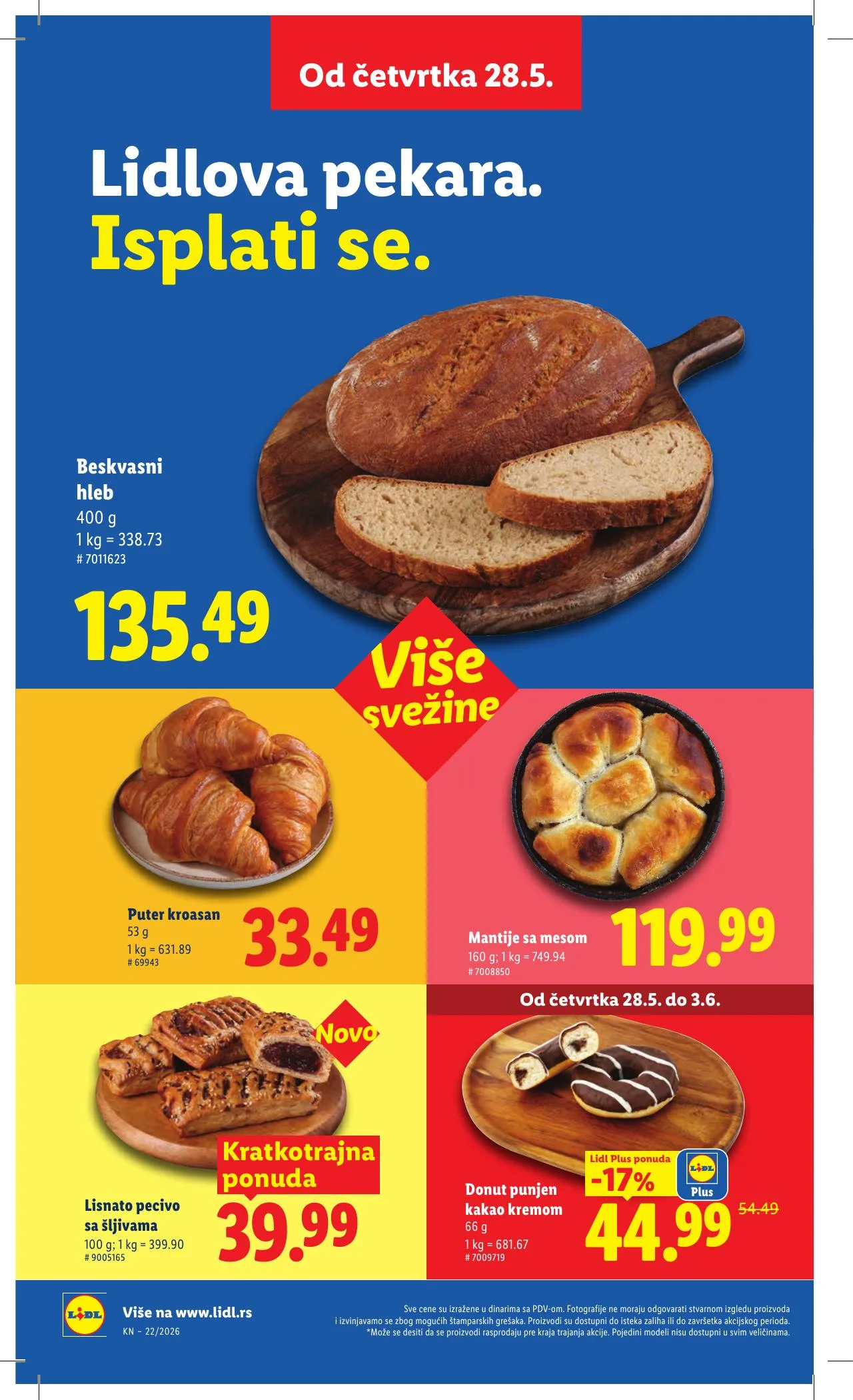 Lidl akciós újság Szerbia 05.28–06.03 – 18. oldal