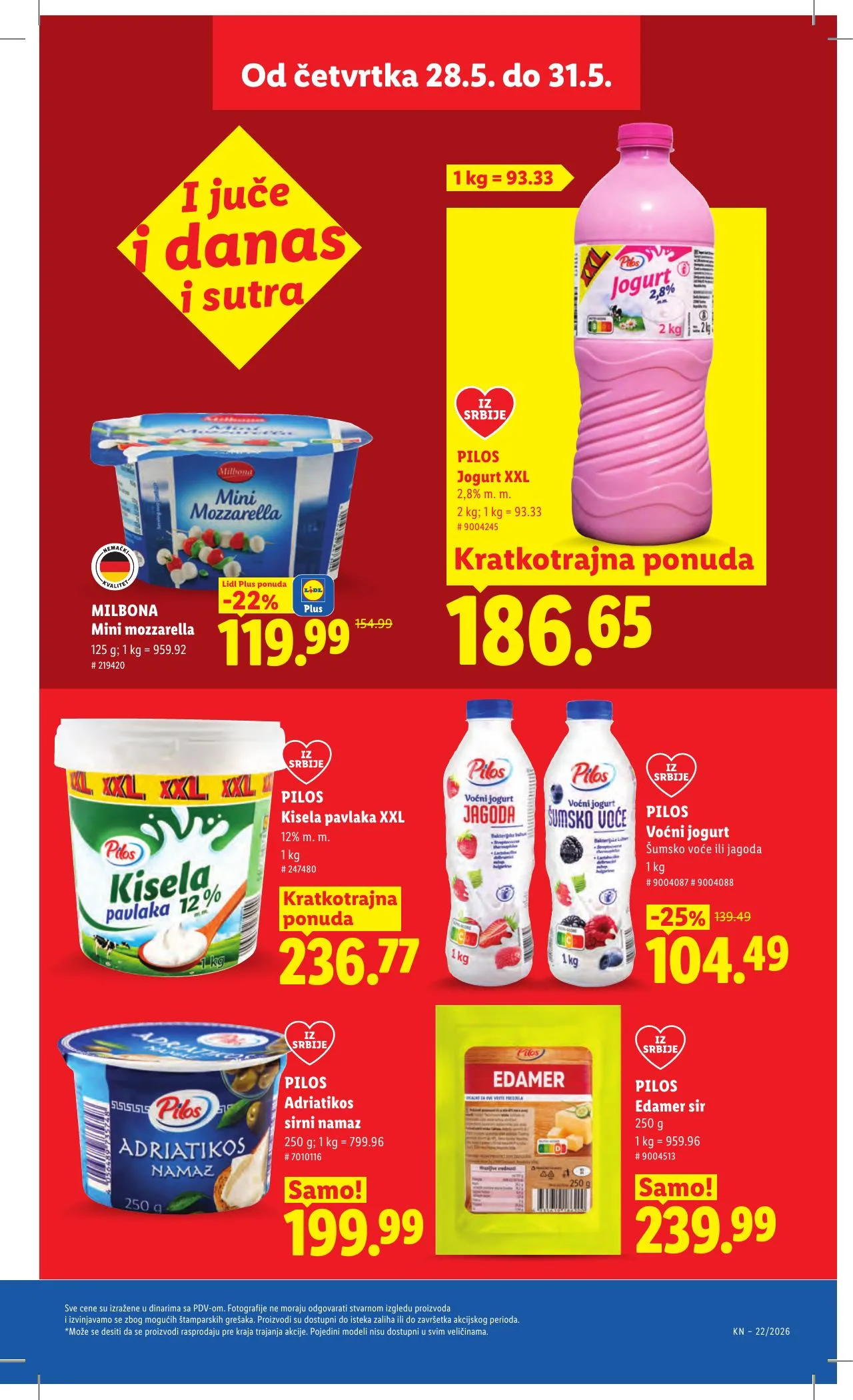 Lidl akciós újság Szerbia 05.28–06.03 – 23. oldal