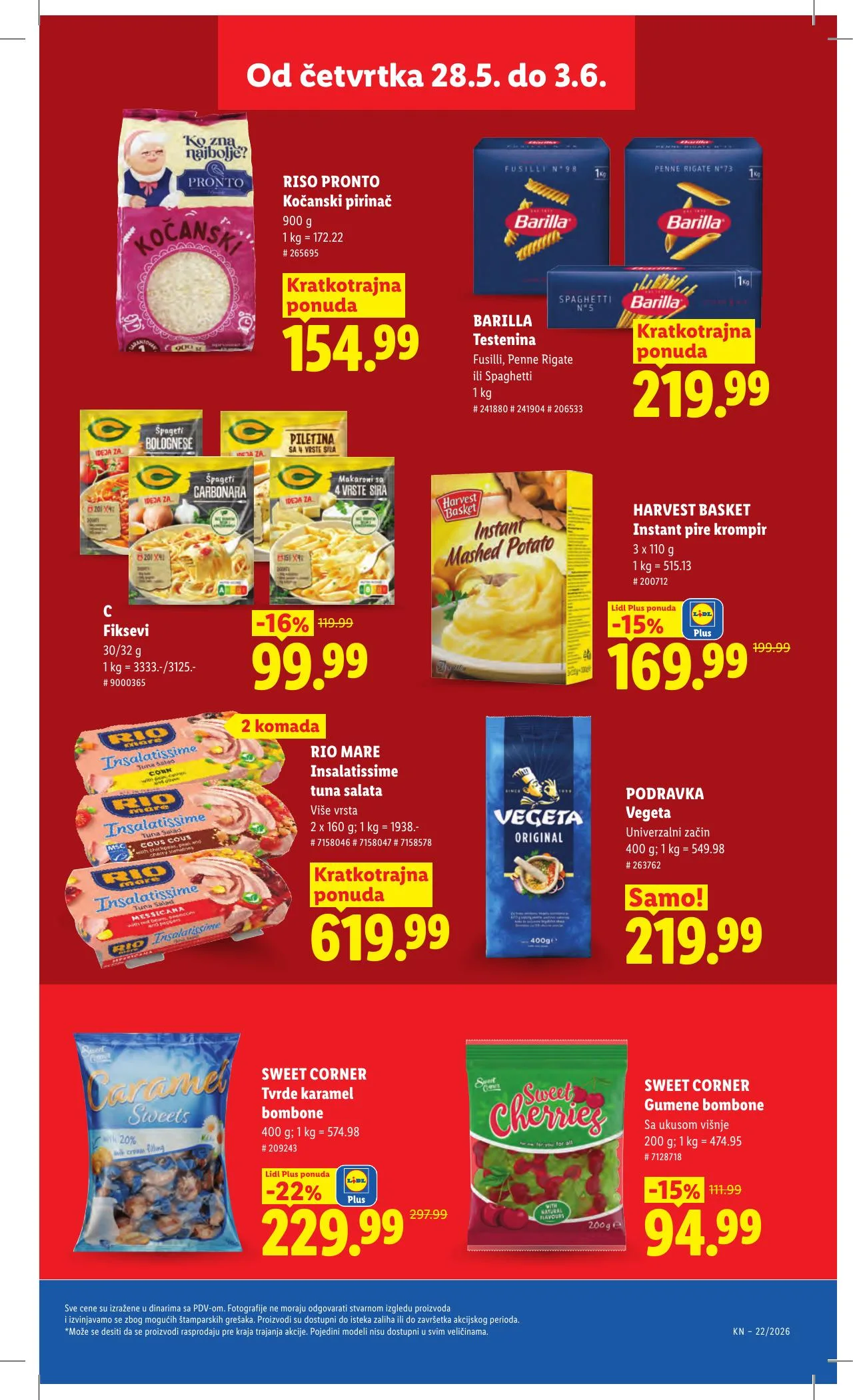 Lidl akciós újság Szerbia 05.28–06.03 – 29. oldal