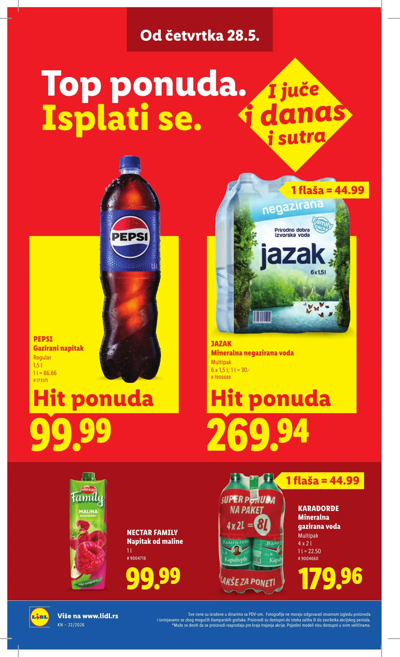 Lidl akciós újság Szerbia 05.28–06.03 – 30. oldal