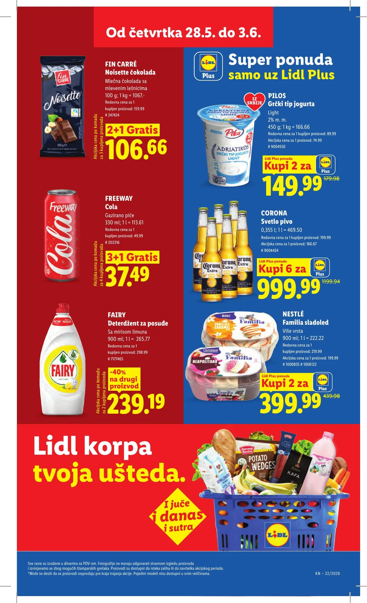 Lidl akciós újság Szerbia 05.28–06.03 – 39. oldal