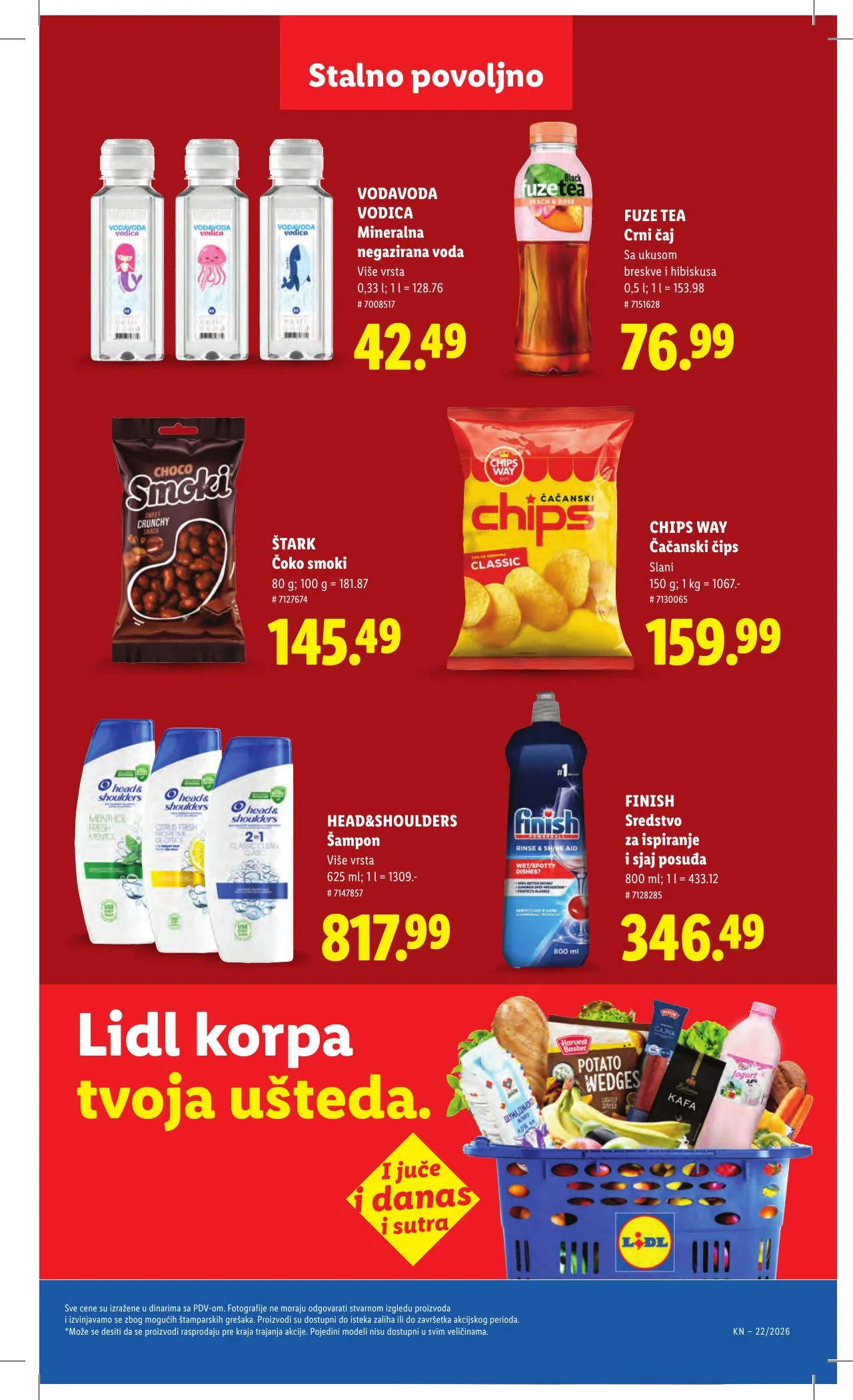 Lidl akciós újság Szerbia 05.28–06.03 – 43. oldal