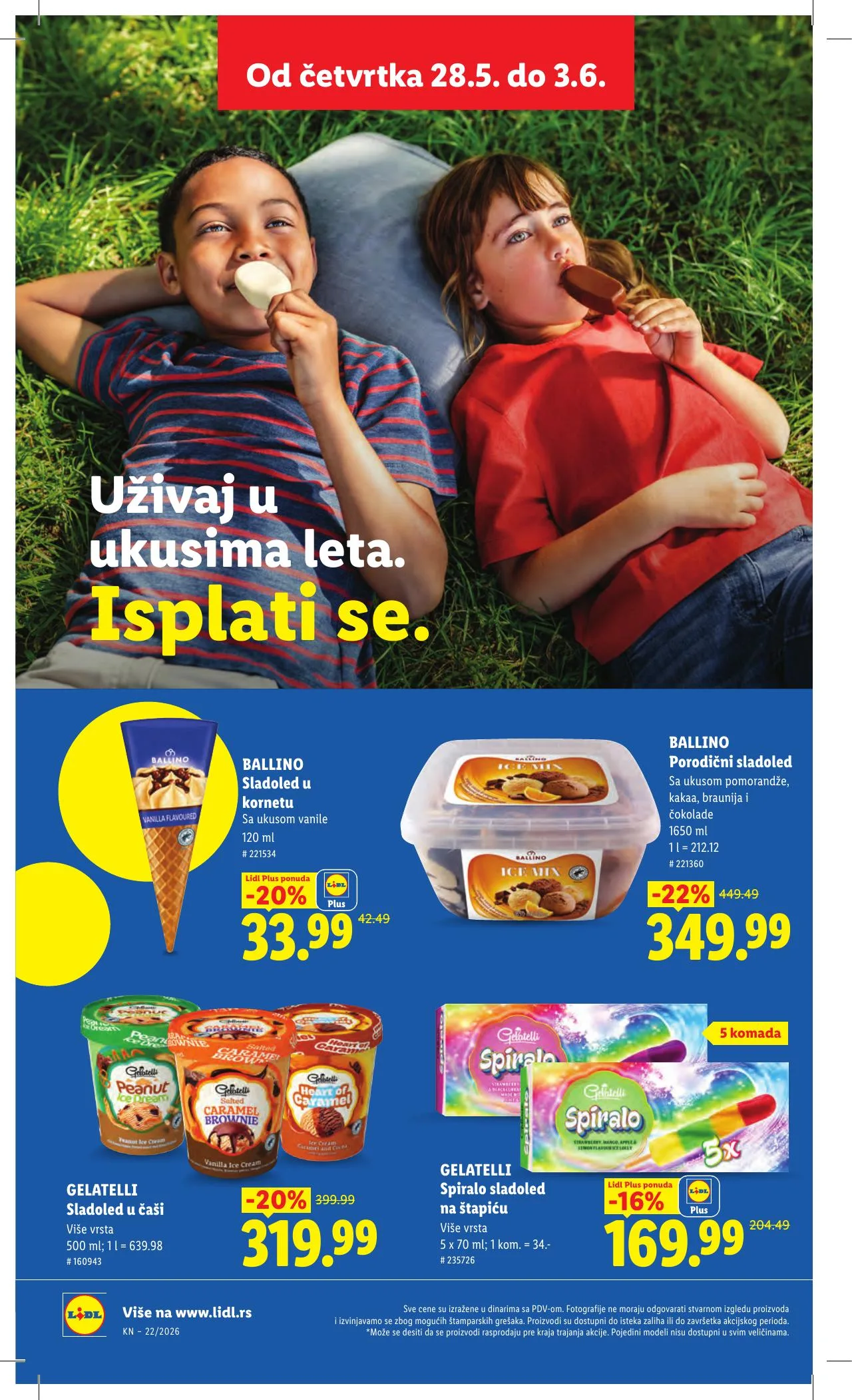 Lidl akciós újság Szerbia 05.28–06.03 – 44. oldal
