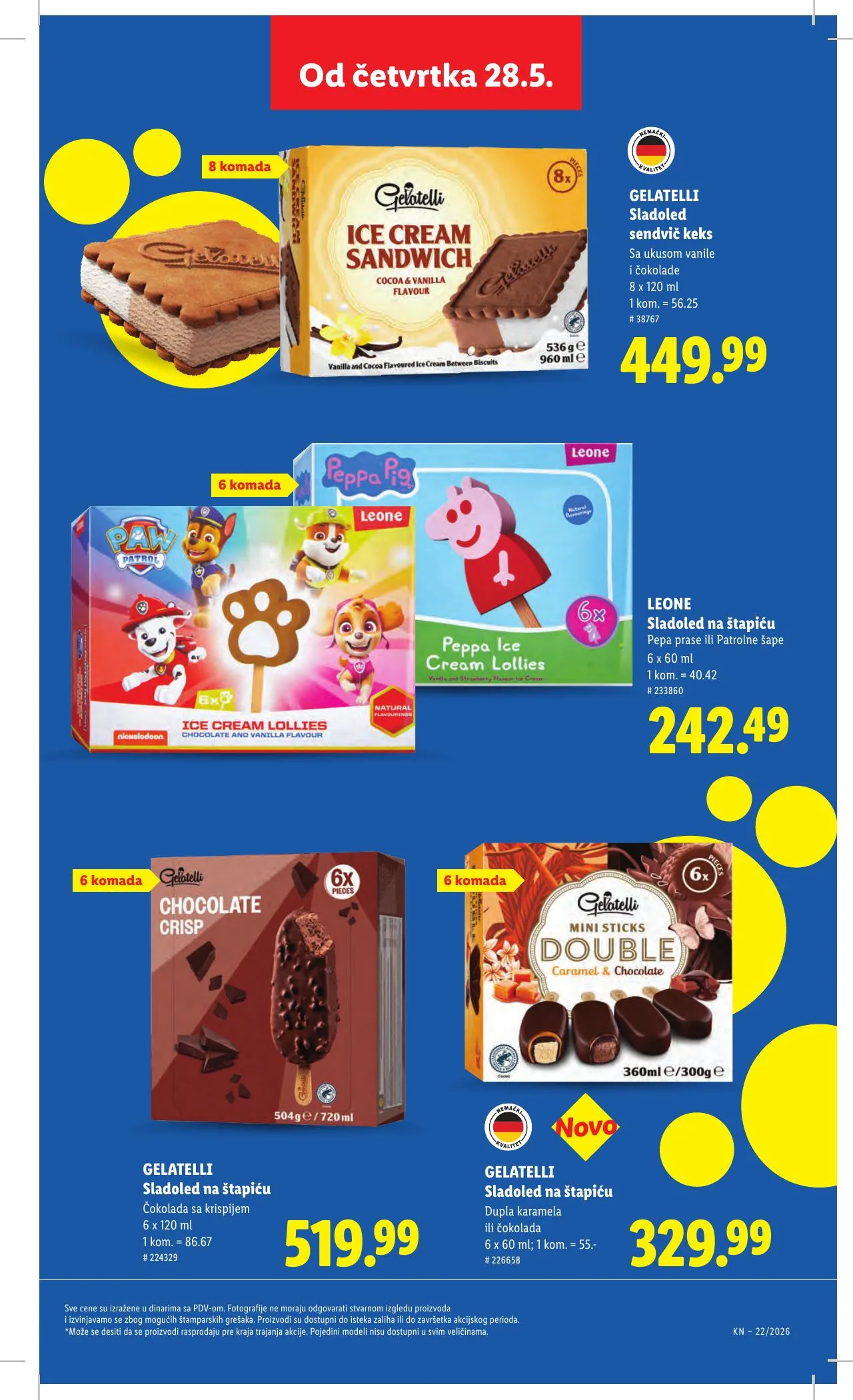 Lidl akciós újság Szerbia 05.28–06.03 – 45. oldal