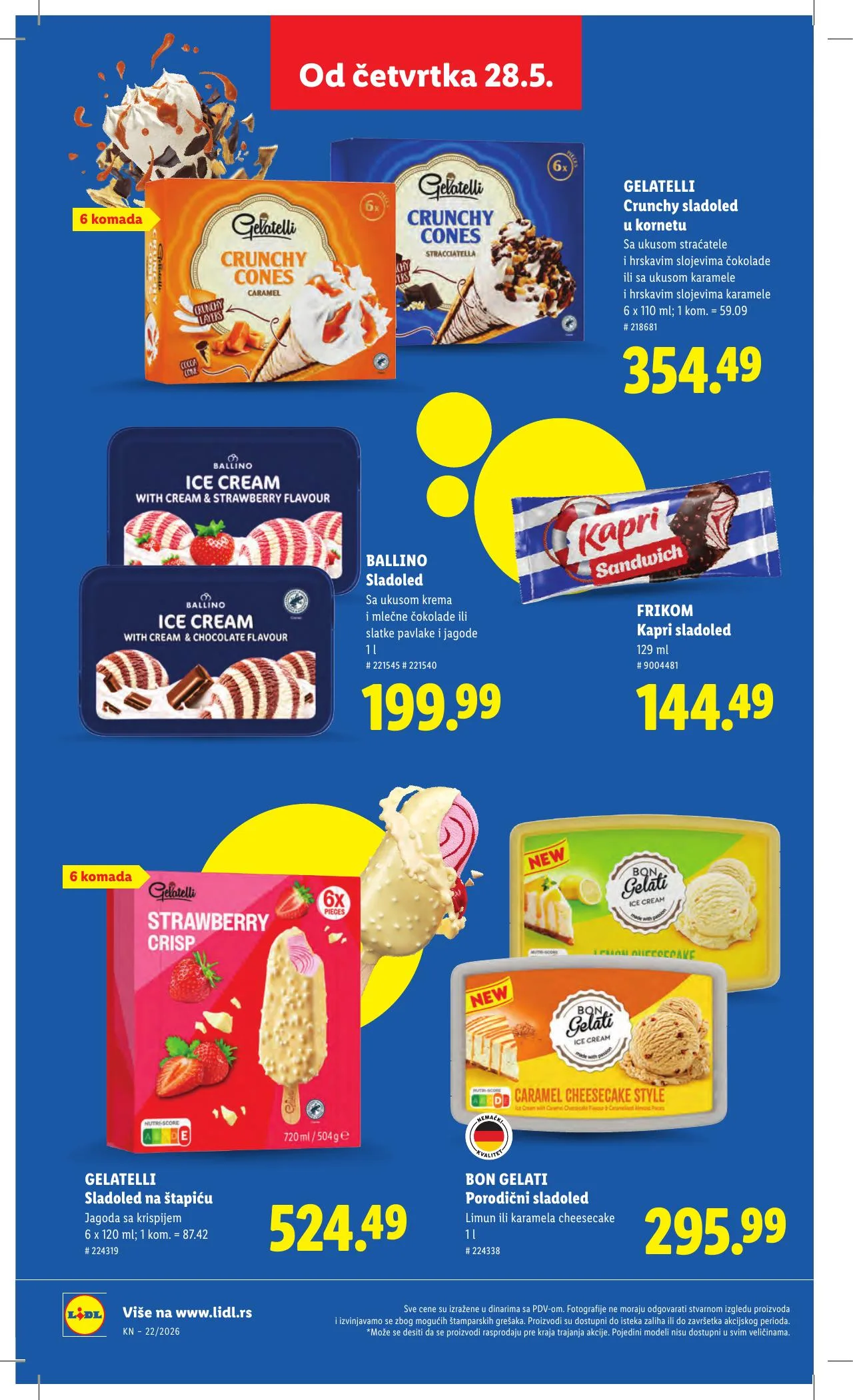 Lidl akciós újság Szerbia 05.28–06.03 – 46. oldal