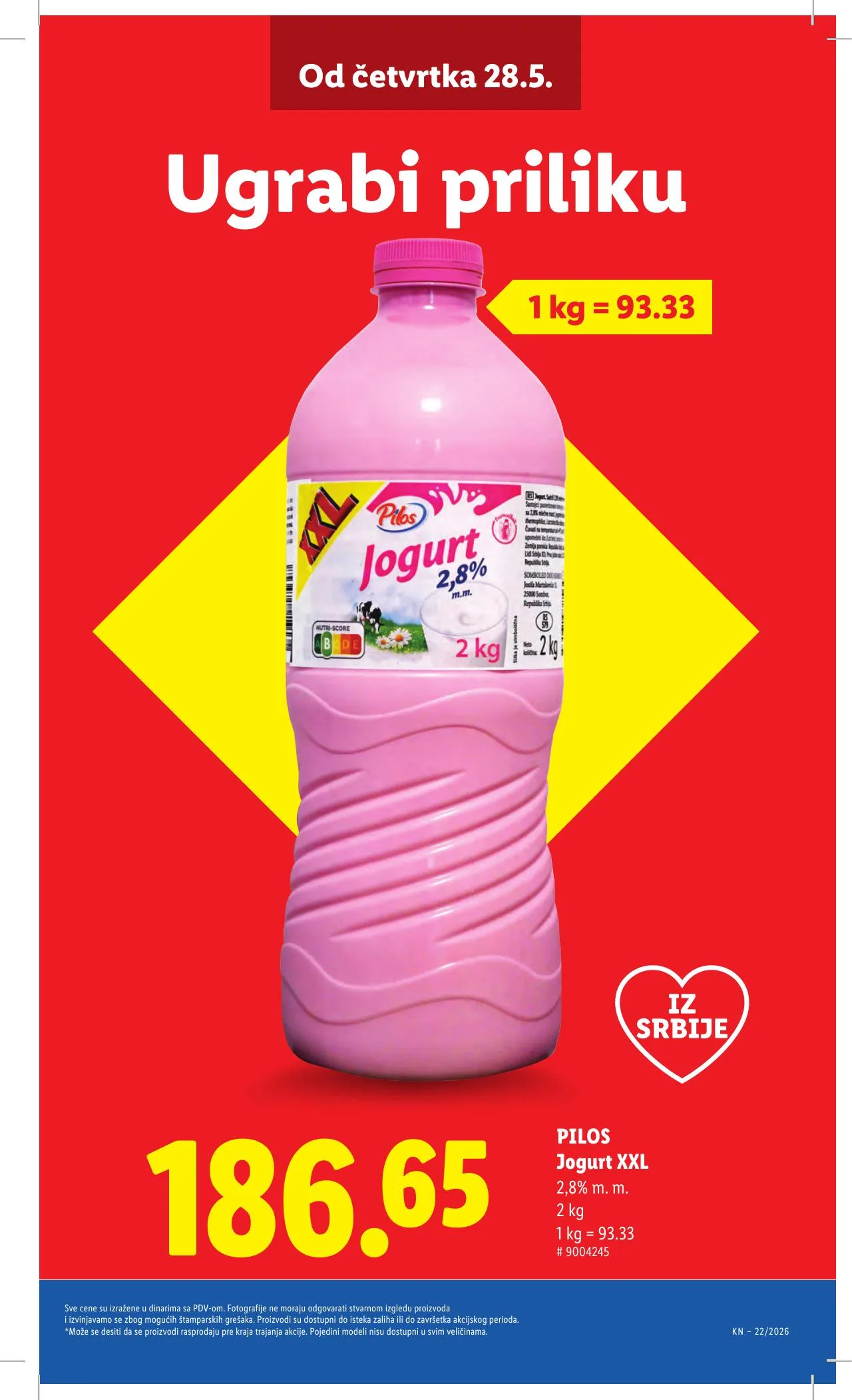 Lidl akciós újság Szerbia 05.28–06.03 – 5. oldal