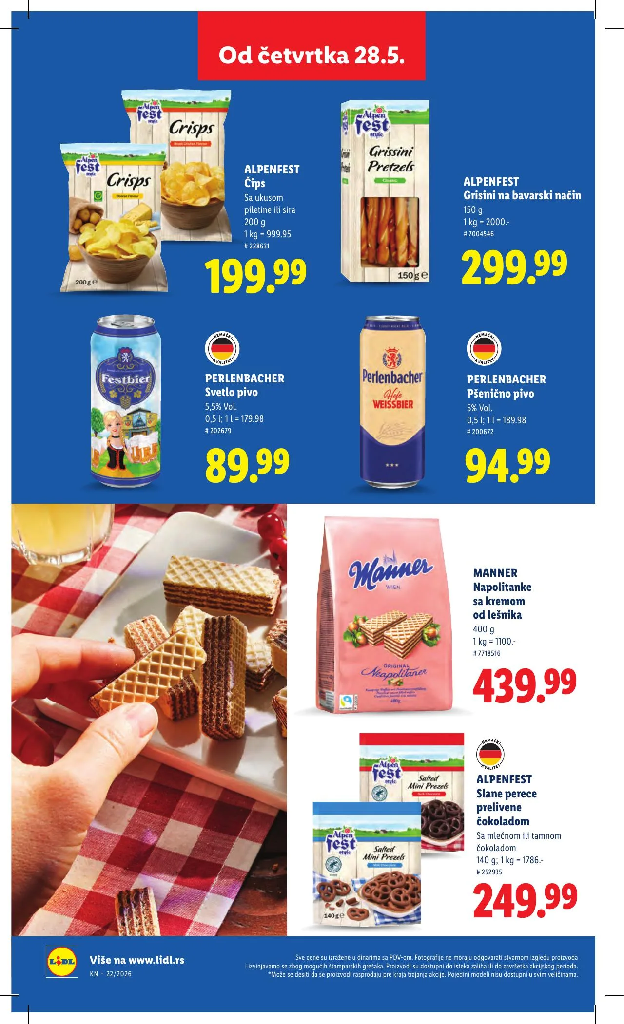 Lidl akciós újság Szerbia 05.28–06.03 – 54. oldal