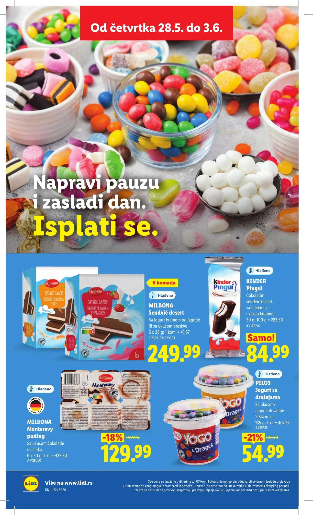 Lidl akciós újság Szerbia 05.28–06.03 – 60. oldal