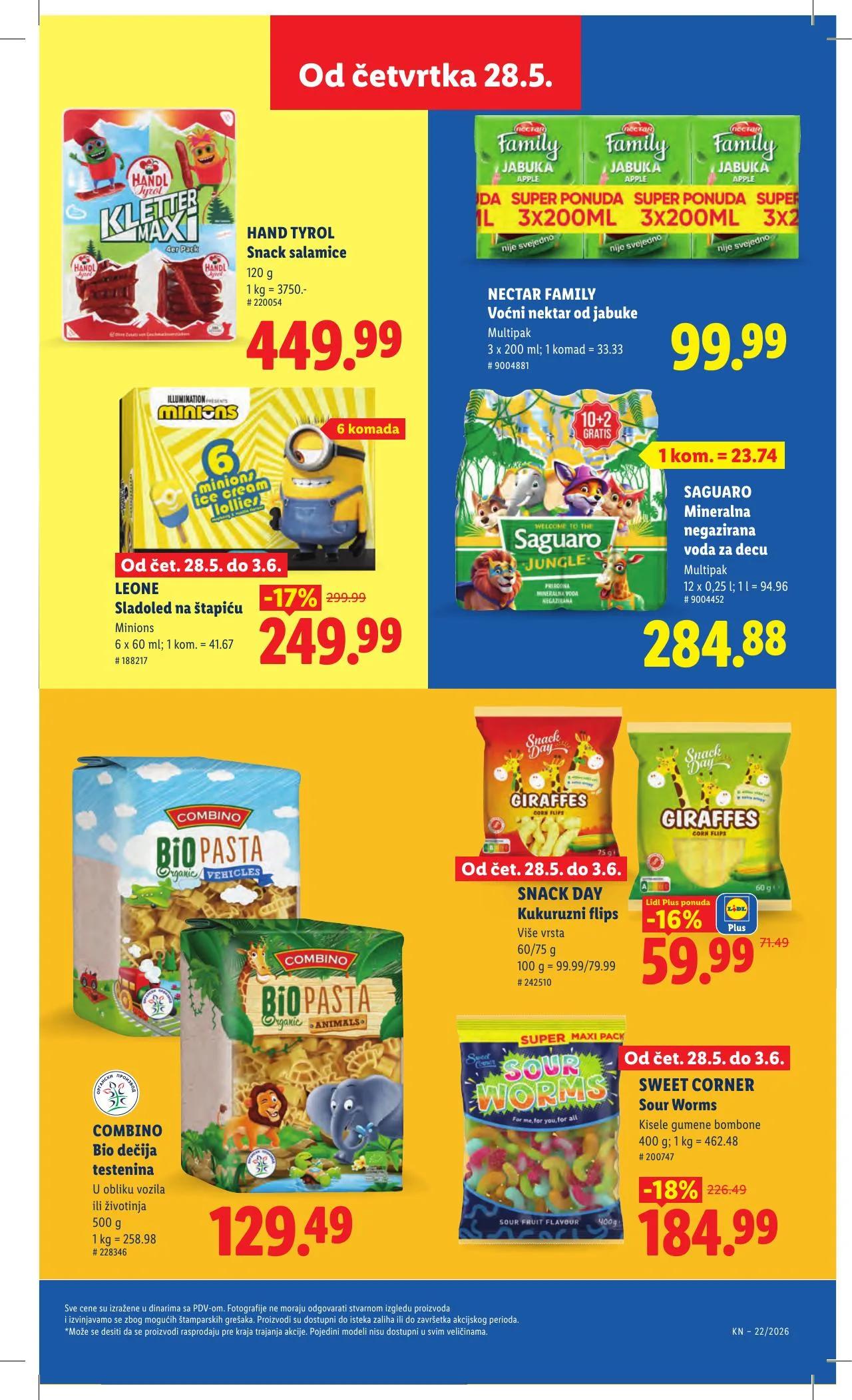 Lidl akciós újság Szerbia 05.28–06.03 – 61. oldal