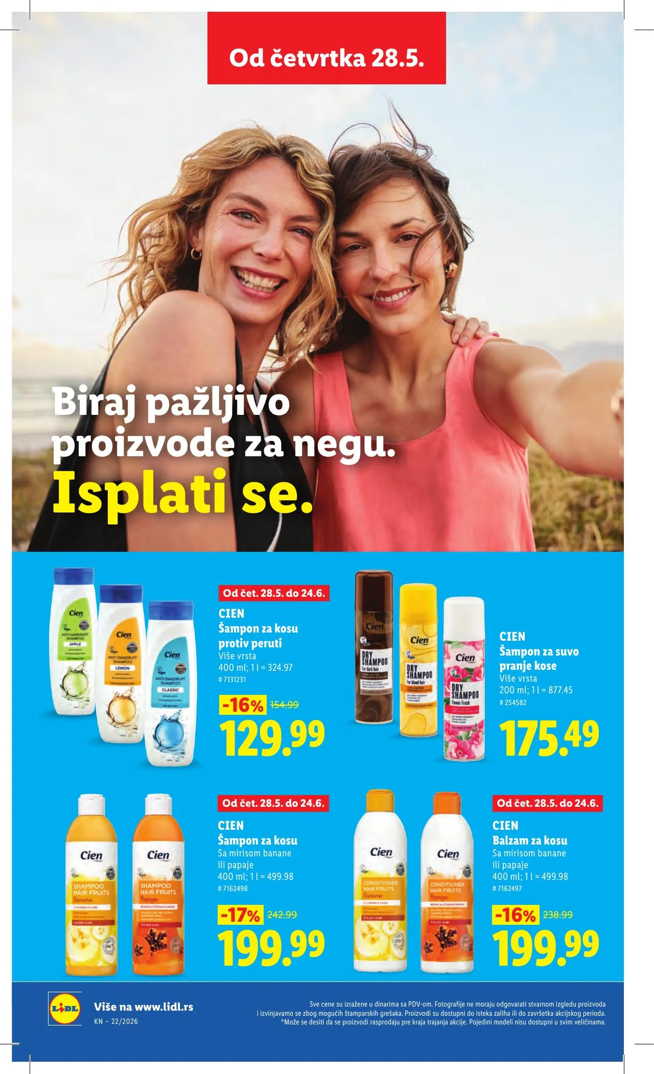 Lidl akciós újság Szerbia 05.28–06.03 – 64. oldal