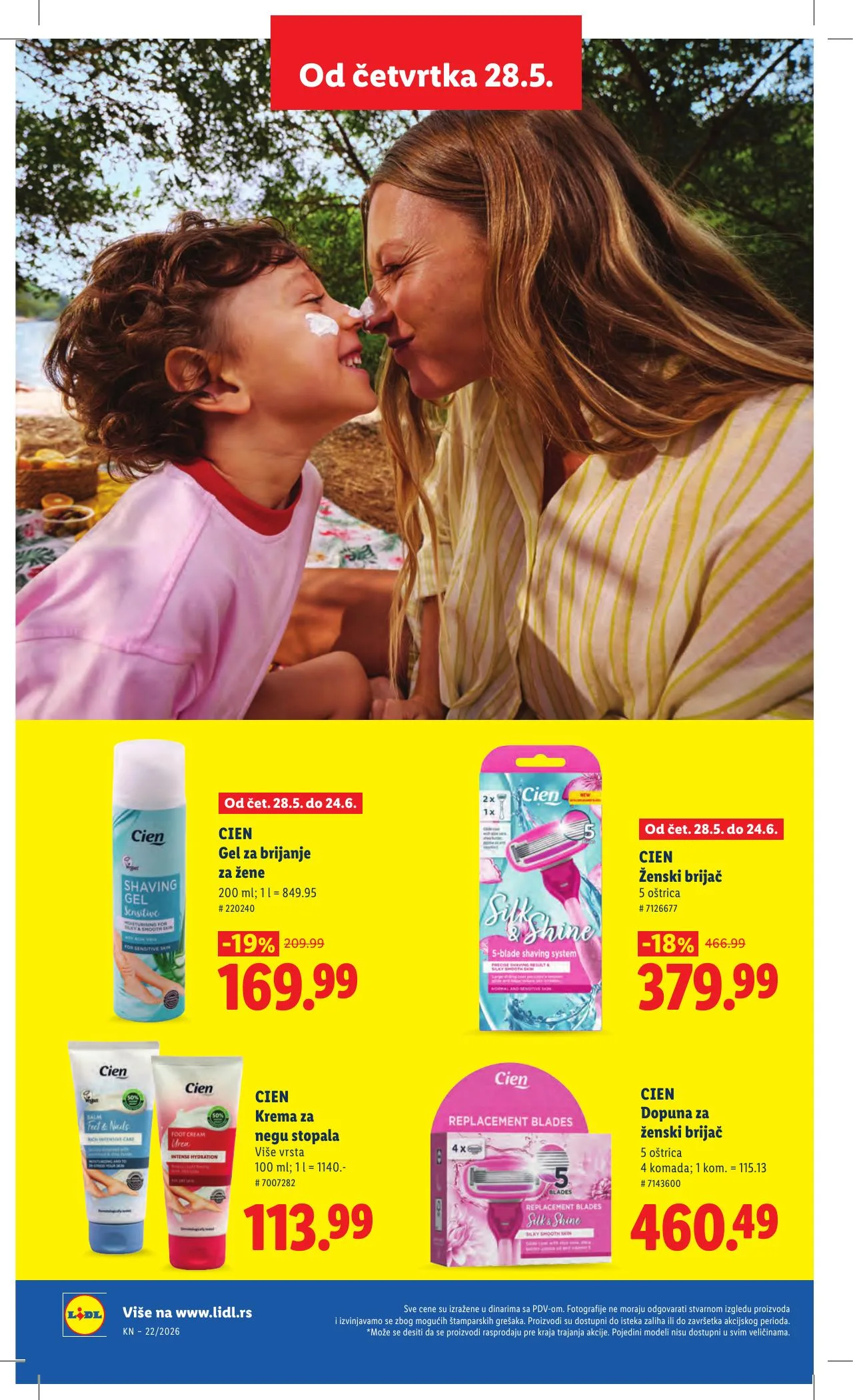 Lidl akciós újság Szerbia 05.28–06.03 – 66. oldal