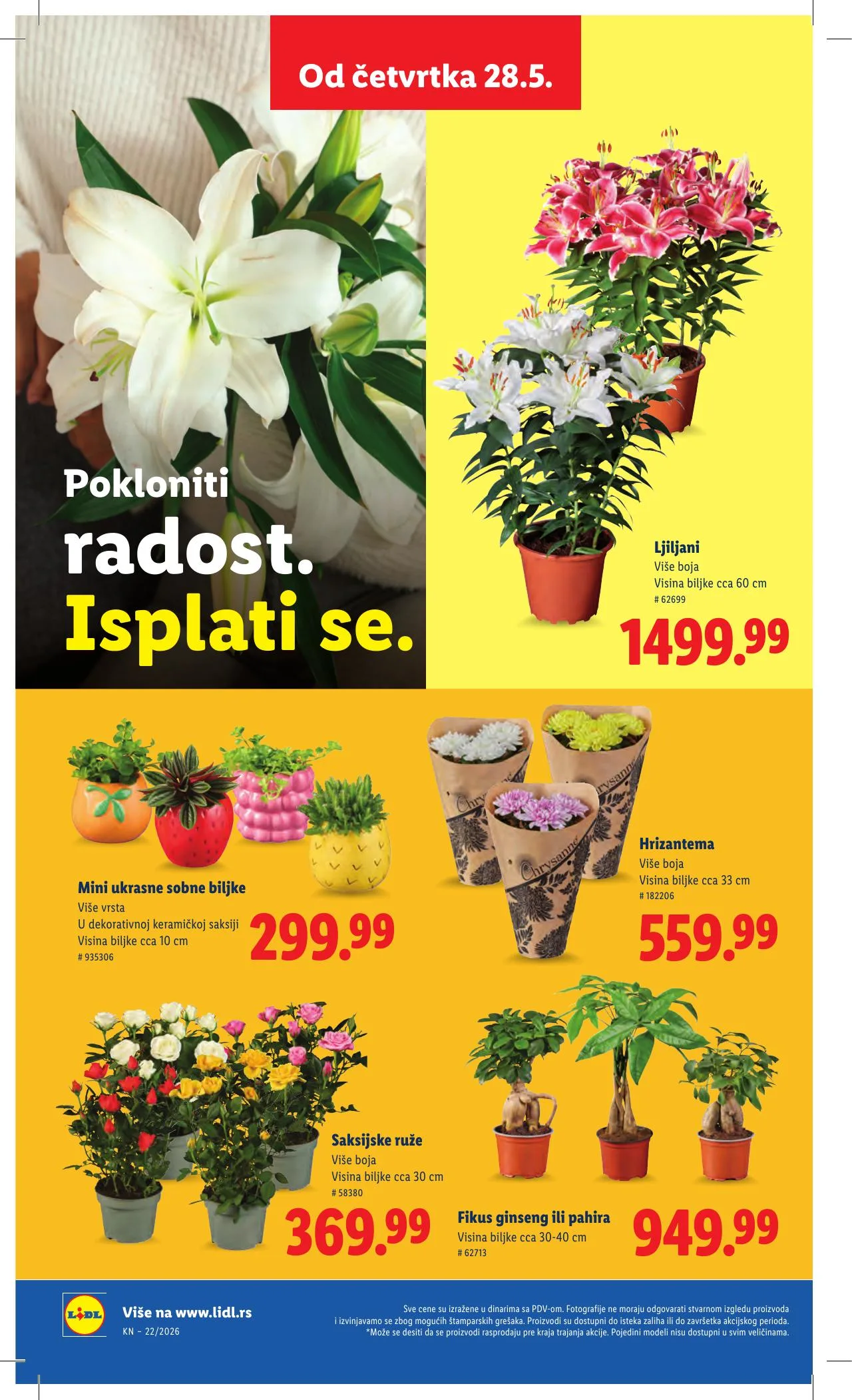 Lidl akciós újság Szerbia 05.28–06.03 – 72. oldal