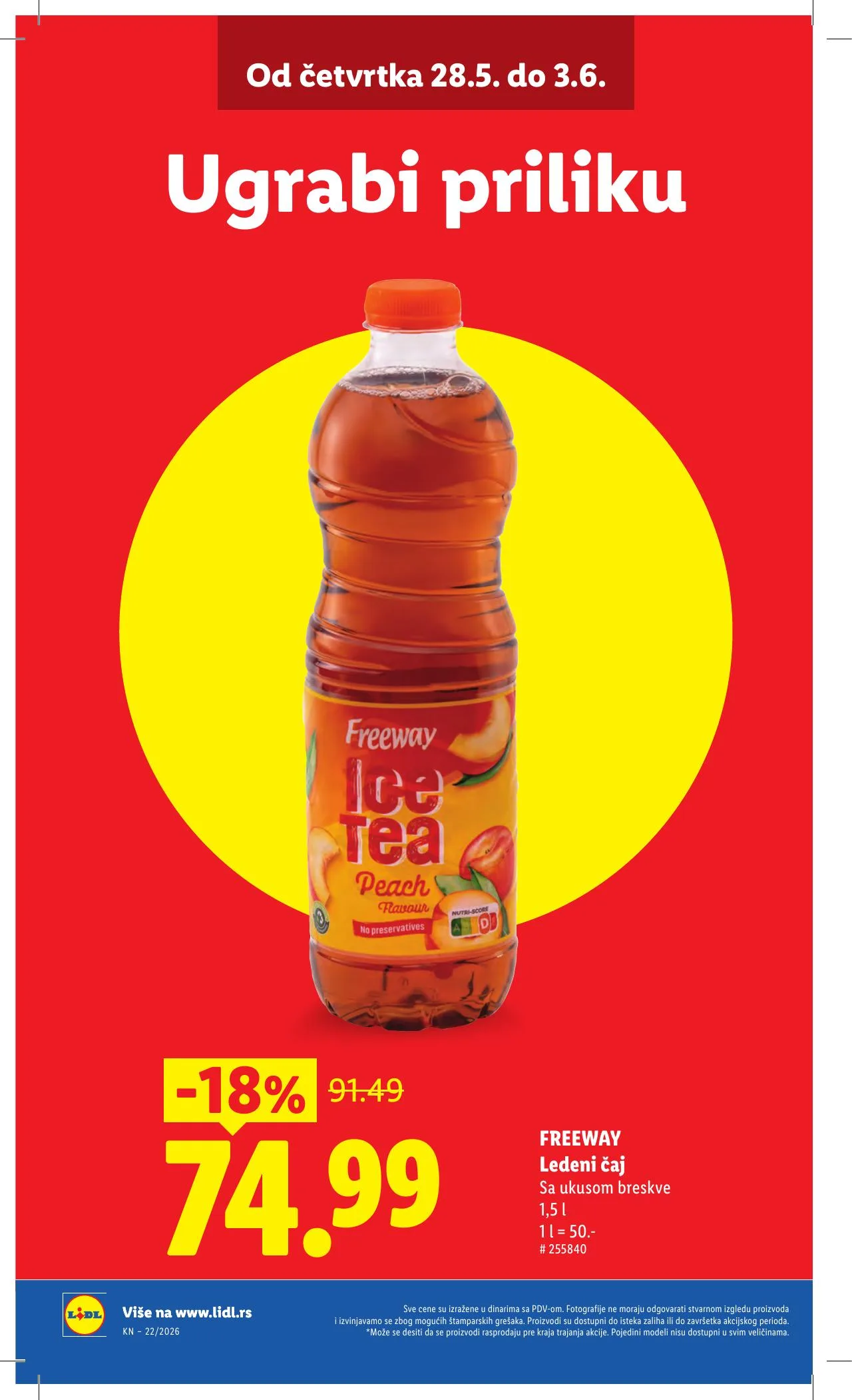 Lidl akciós újság Szerbia 05.28–06.03 – 8. oldal