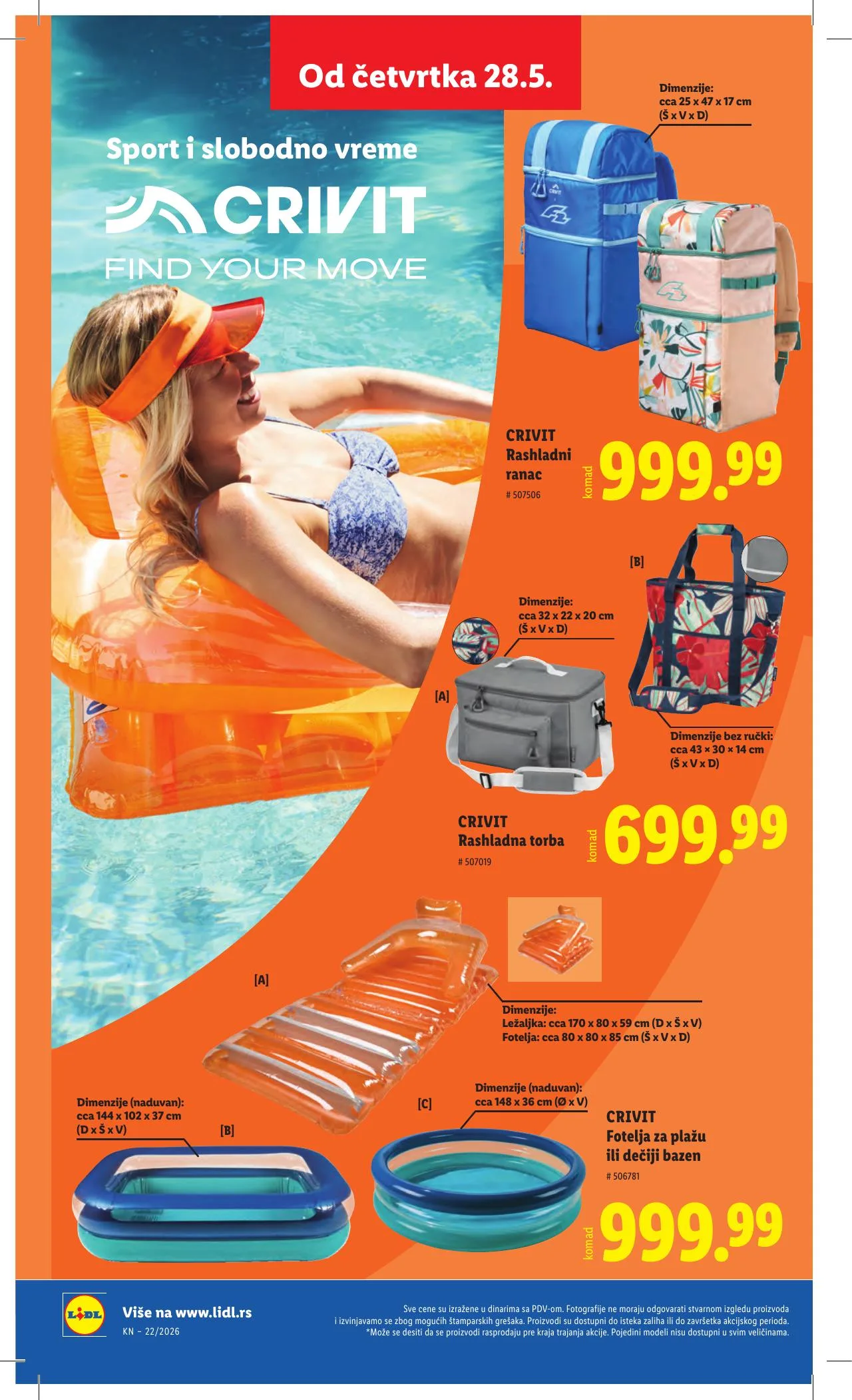 Lidl akciós újság Szerbia 05.28–06.03 – 80. oldal