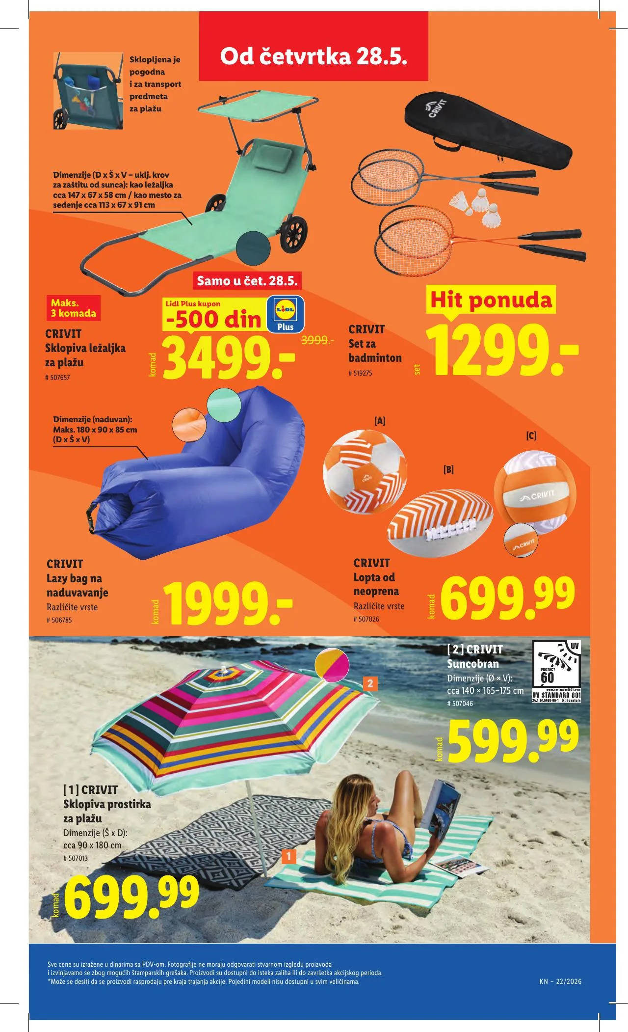 Lidl akciós újság Szerbia 05.28–06.03 – 81. oldal