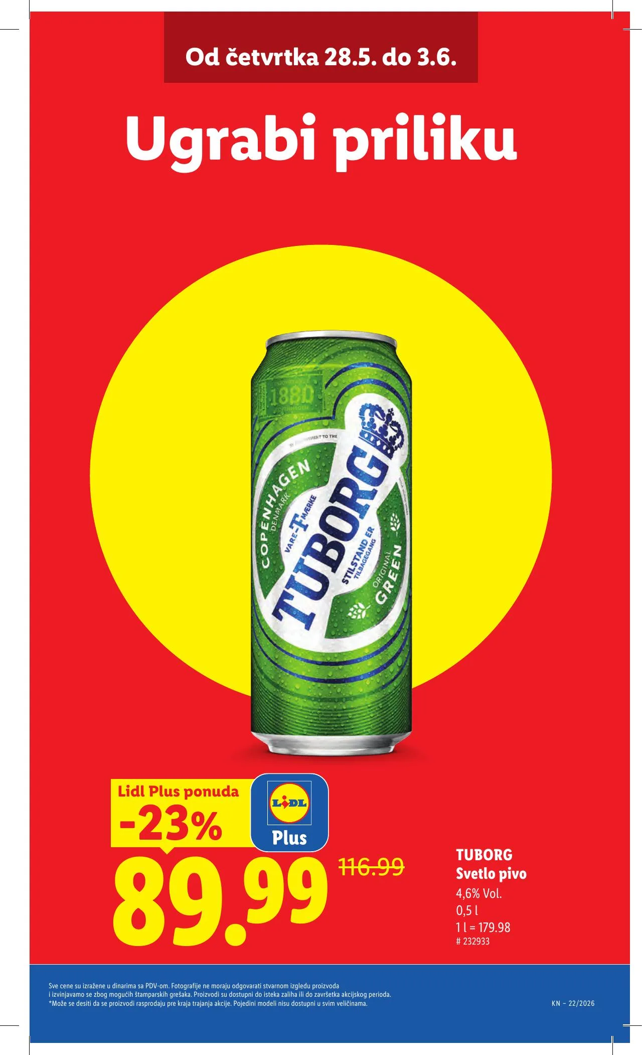 Lidl akciós újság Szerbia 05.28–06.03 – 9. oldal