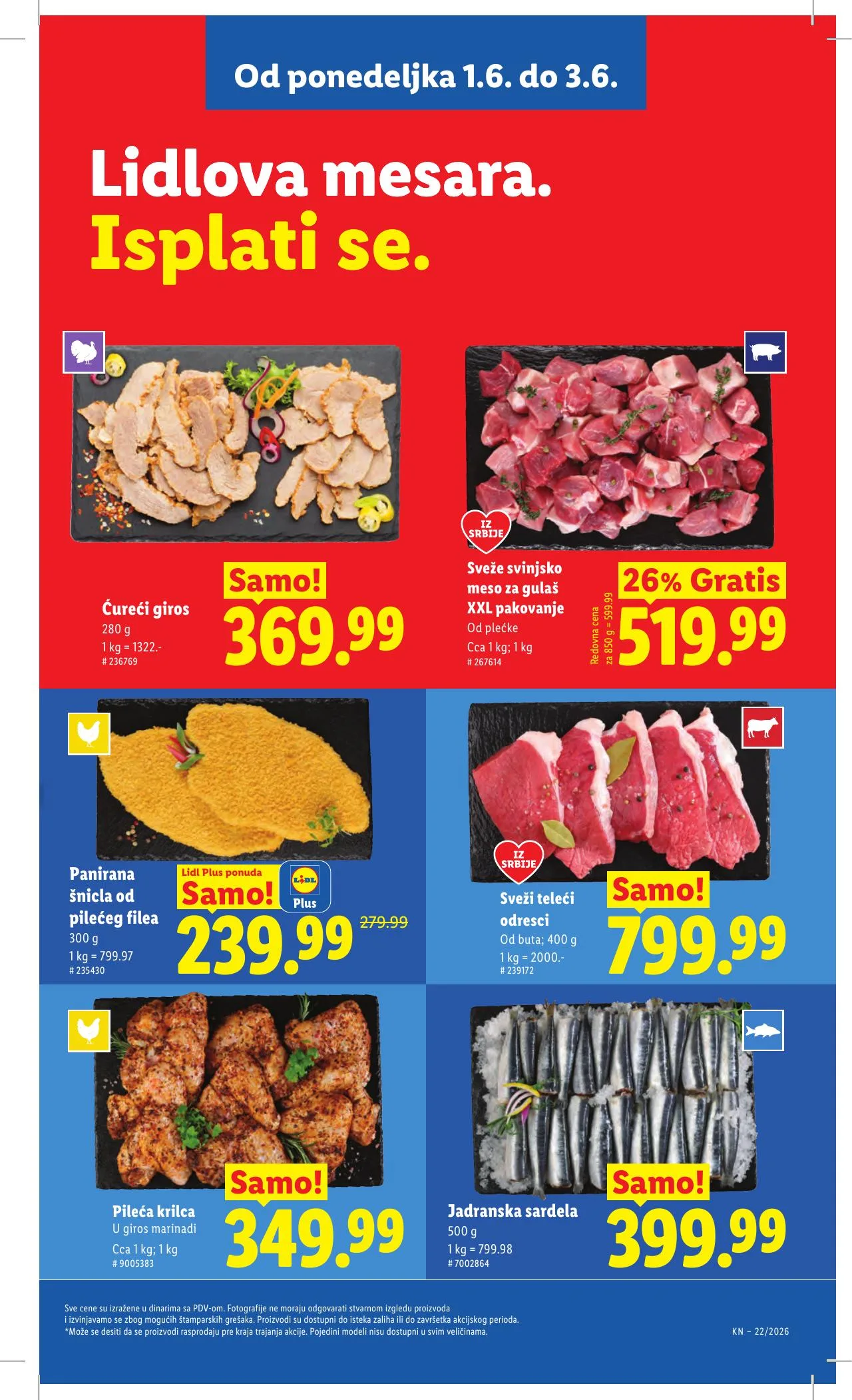 Lidl akciós újság Szerbia 05.28–06.03 – 97. oldal