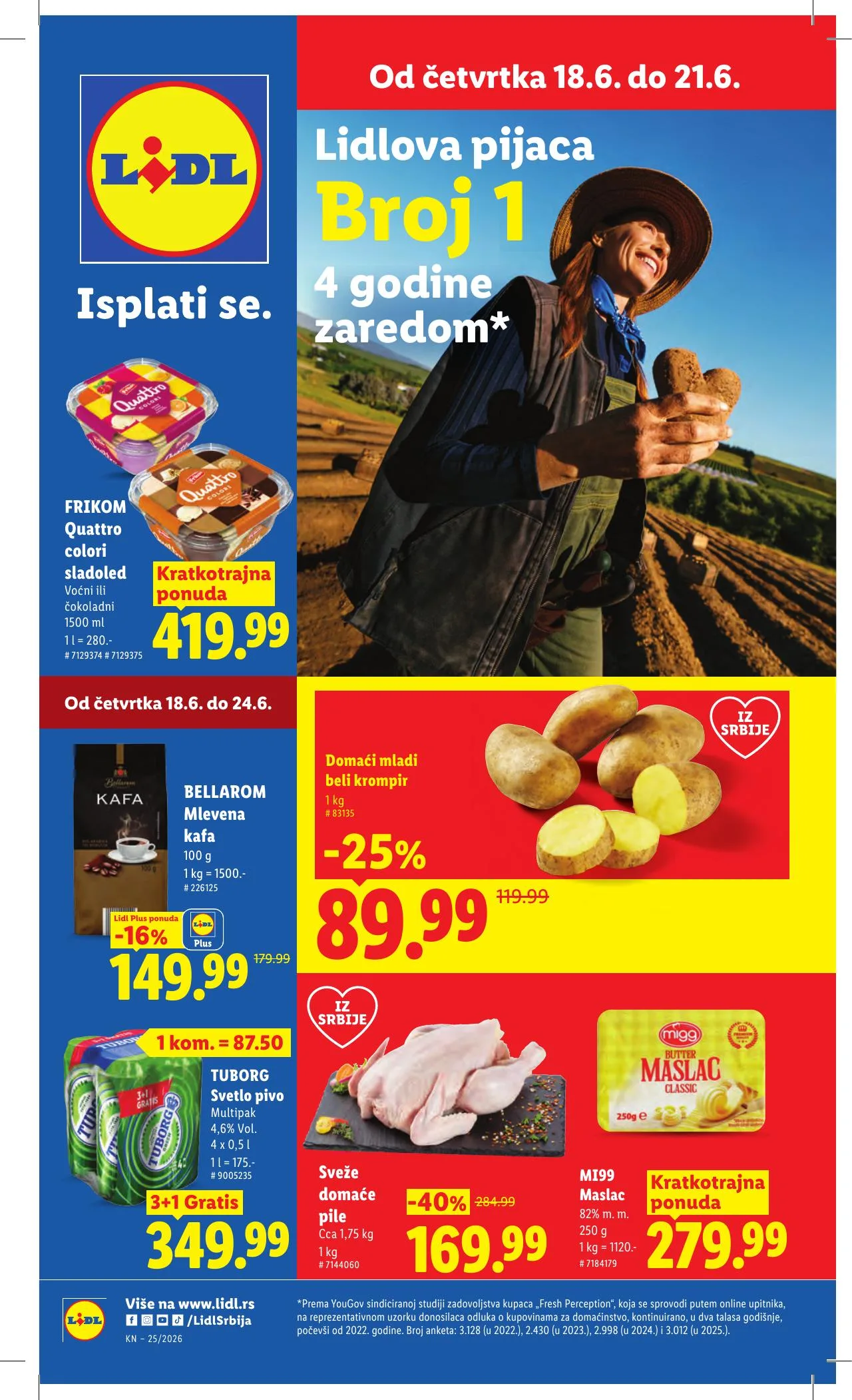 Lidl akciós újság Szerbia 06.18–06.24