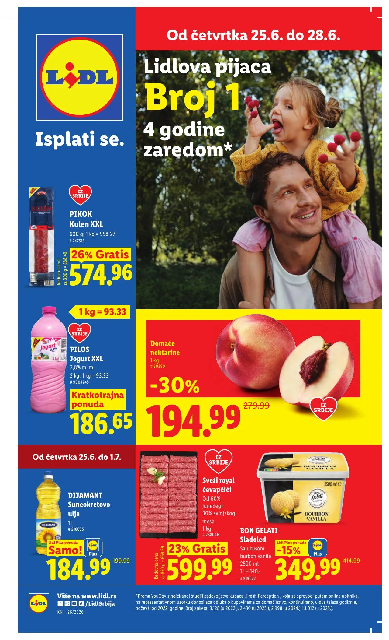 Lidl akciós újság Szerbia 06.25–07.01