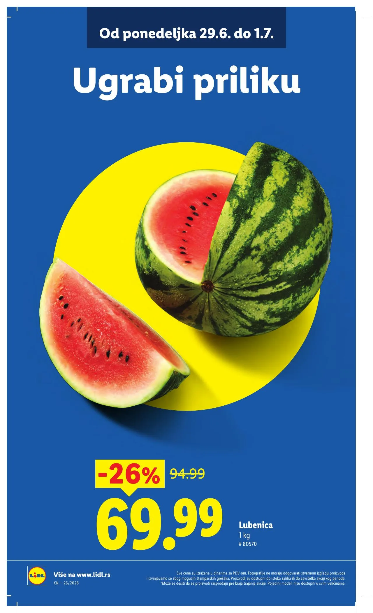 Lidl akciós újság Szerbia 06.25–07.01 – 10. oldal